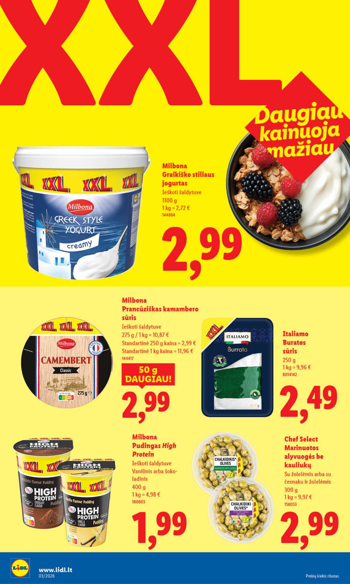 Lidl - LIDL SAVAITĖS Maisto prekių akcijų leidinys 18 puslapis