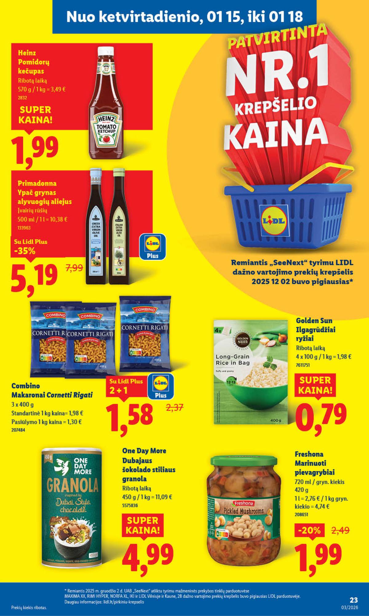 Lidl - LIDL SAVAITĖS Maisto prekių akcijų leidinys 25 puslapis
