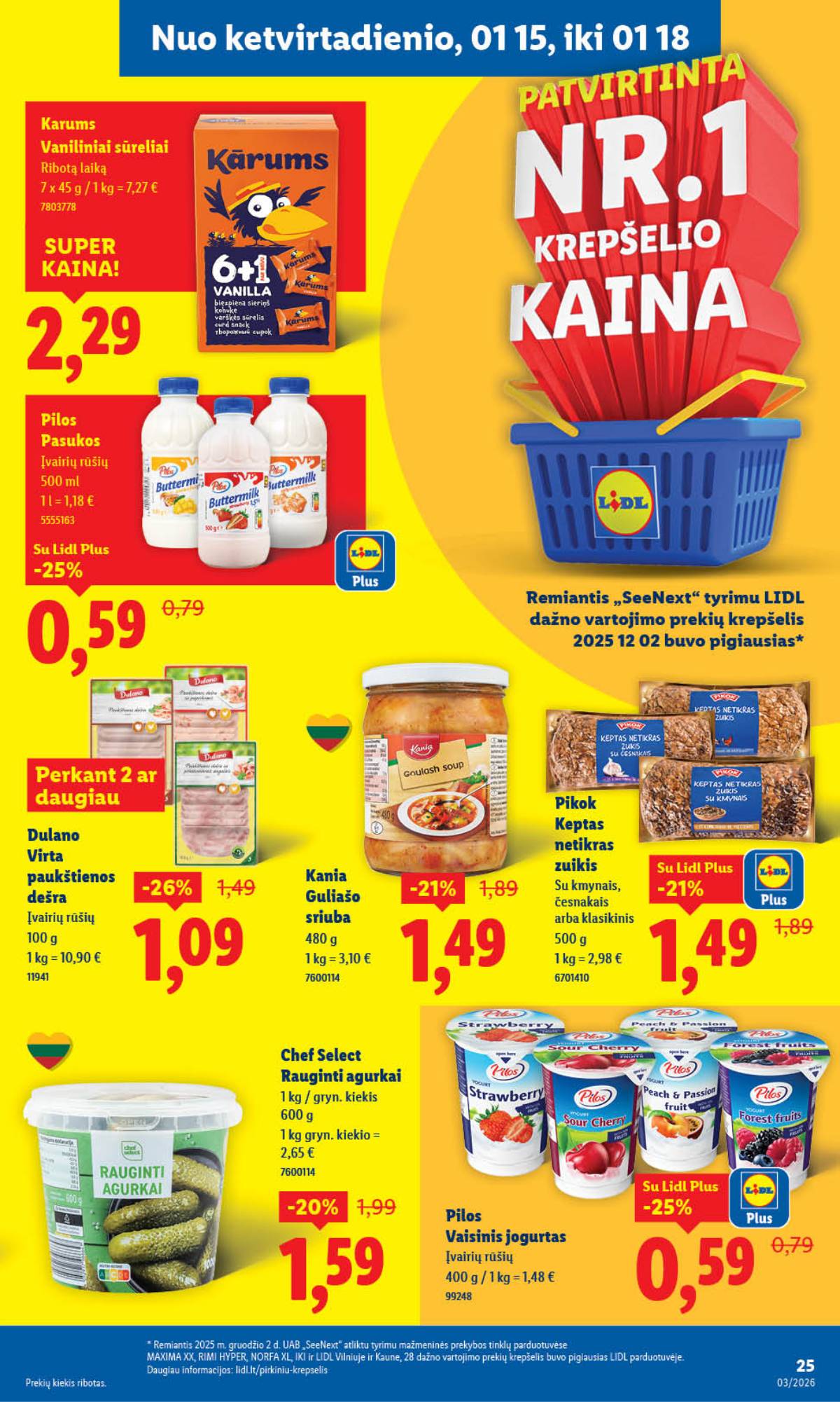 Lidl - LIDL SAVAITĖS Maisto prekių akcijų leidinys 27 puslapis