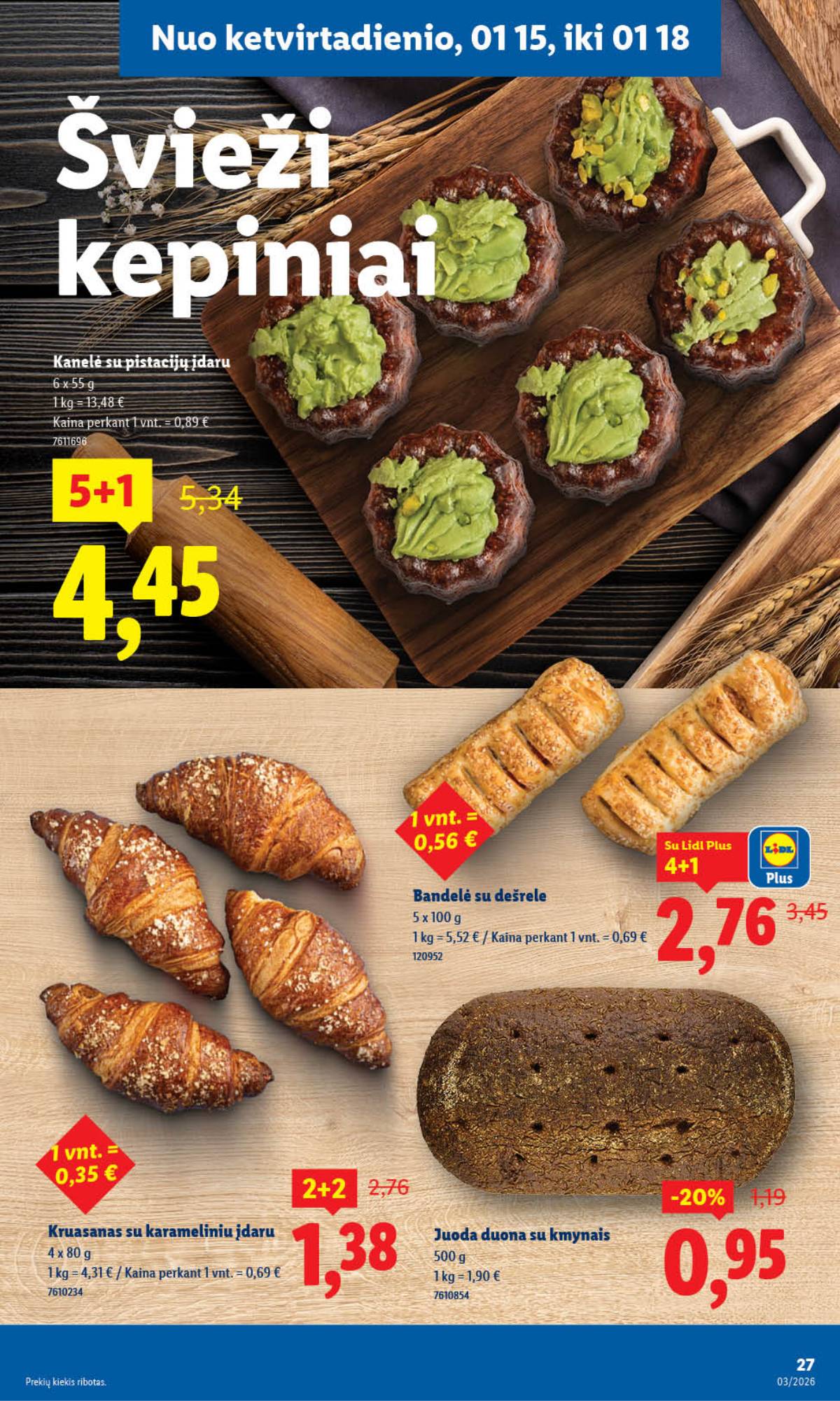 Lidl - LIDL SAVAITĖS Maisto prekių akcijų leidinys 29 puslapis