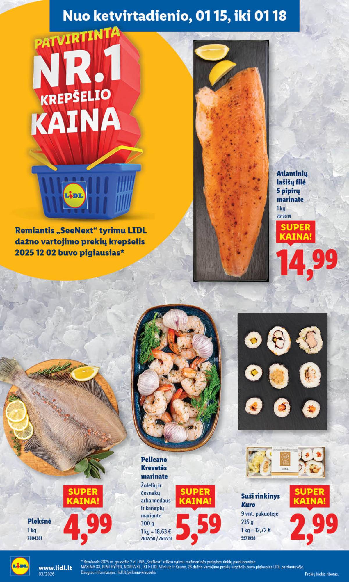 Lidl - LIDL SAVAITĖS Maisto prekių akcijų leidinys 32 puslapis