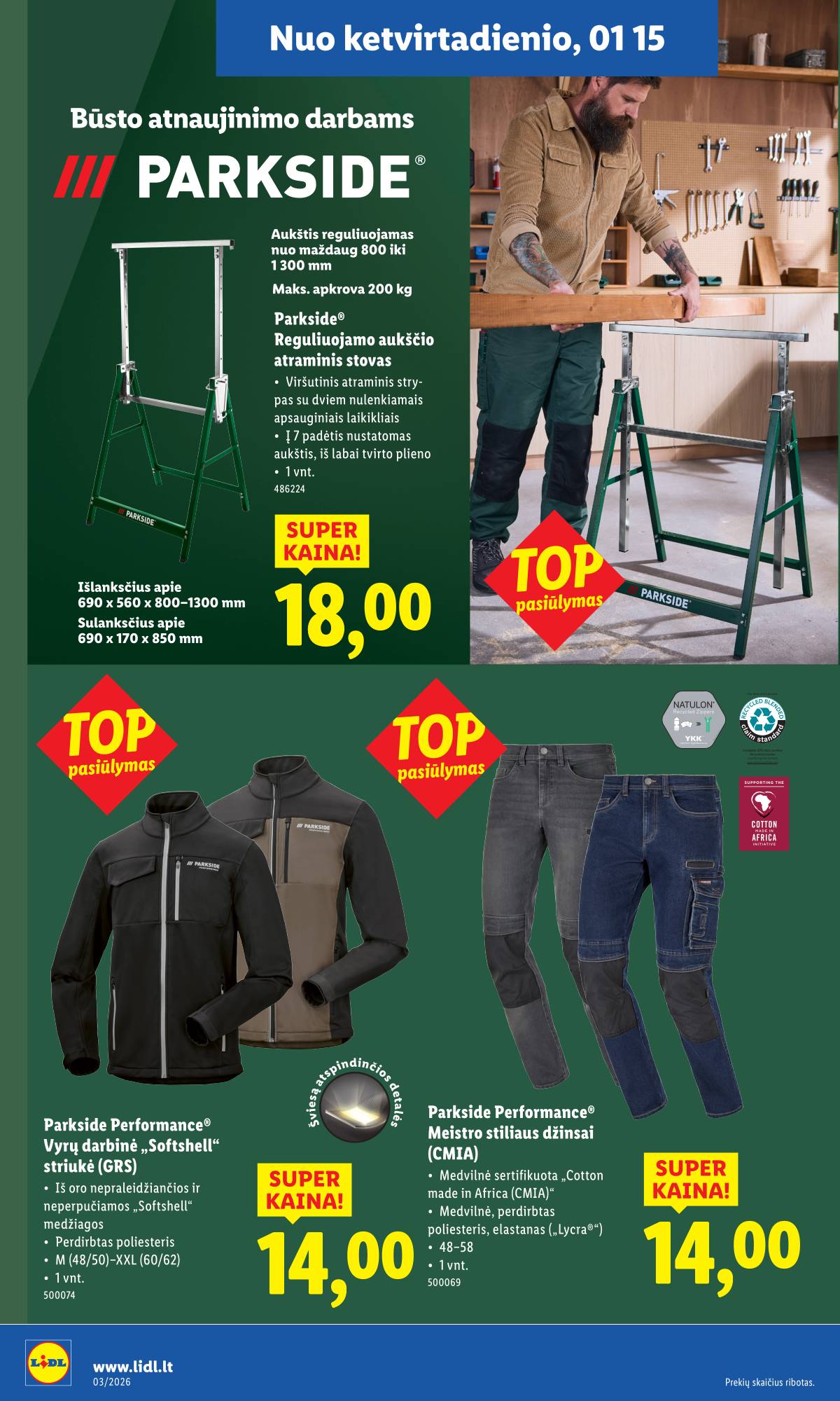 Lidl - LIDL Ne maisto prekių akcijų leidinys 12 puslapis