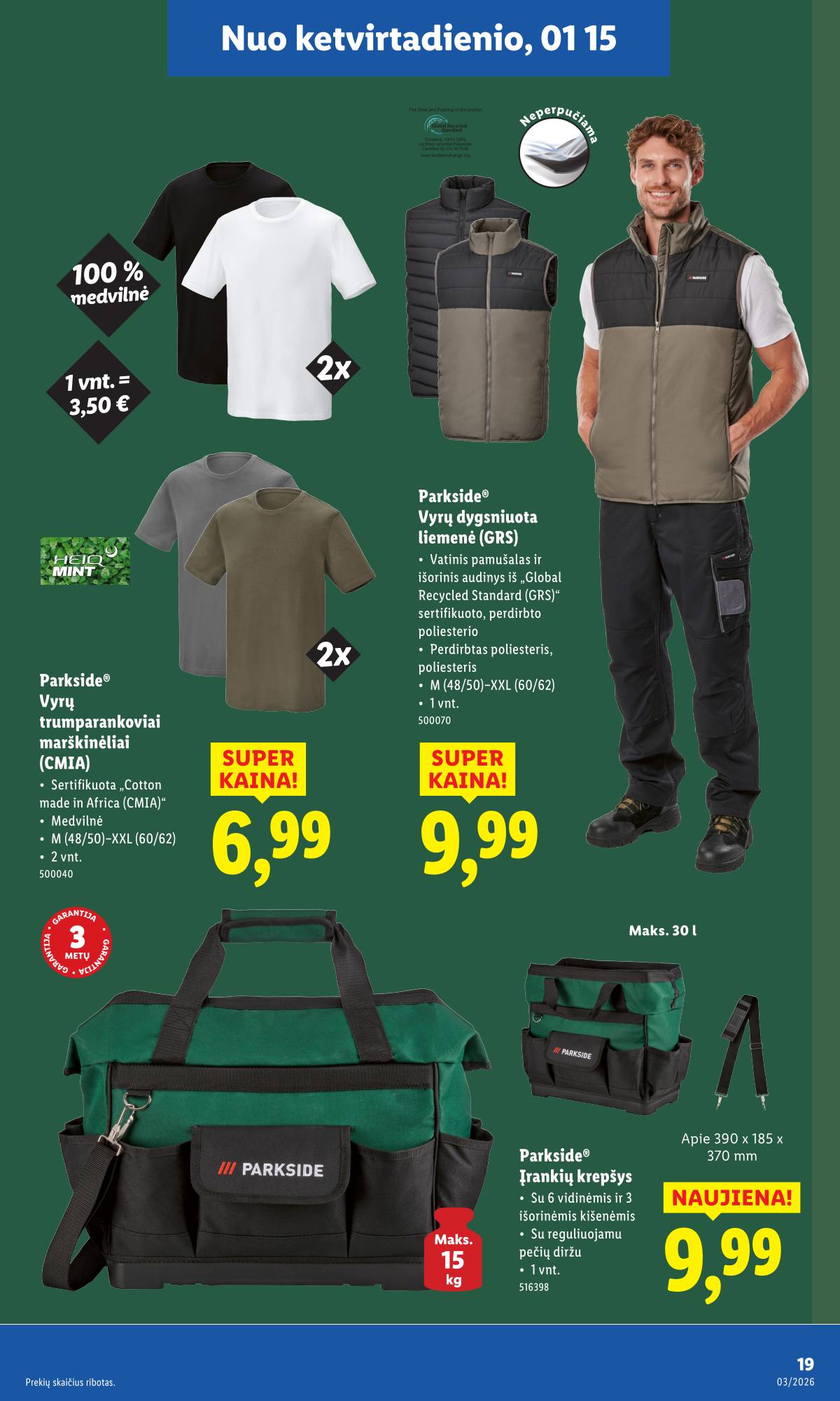 Lidl - LIDL Ne maisto prekių akcijų leidinys 19 puslapis