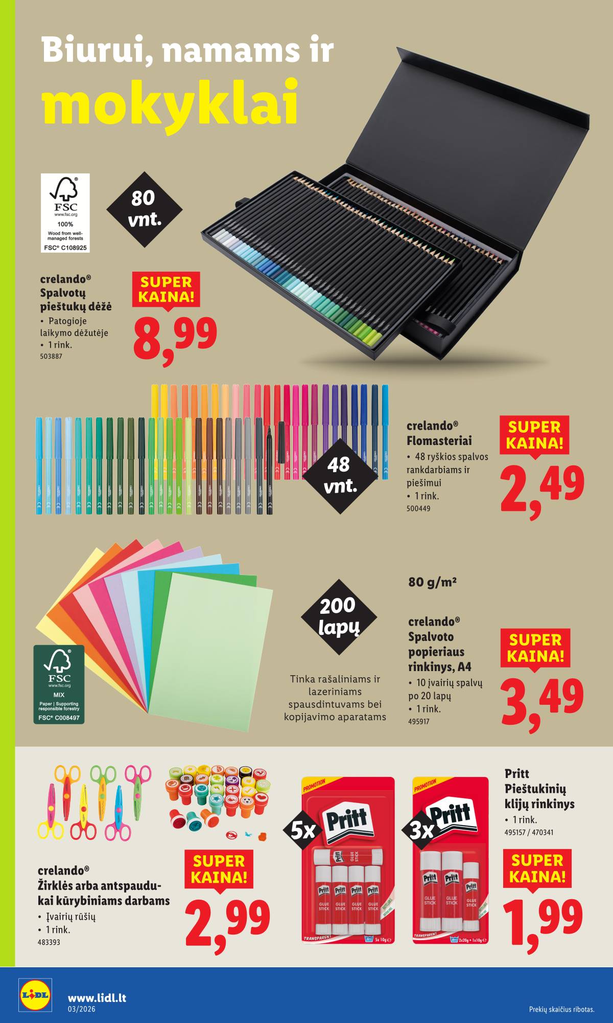 Lidl - LIDL Ne maisto prekių akcijų leidinys 22 puslapis