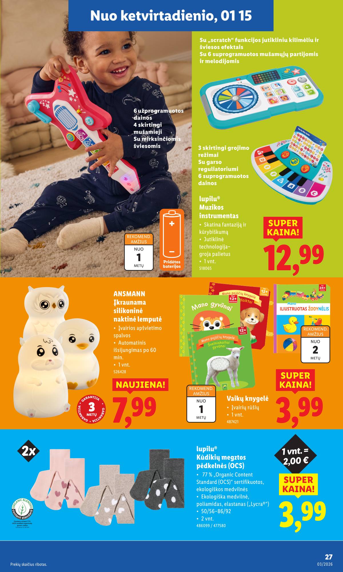 Lidl - LIDL Ne maisto prekių akcijų leidinys 27 puslapis