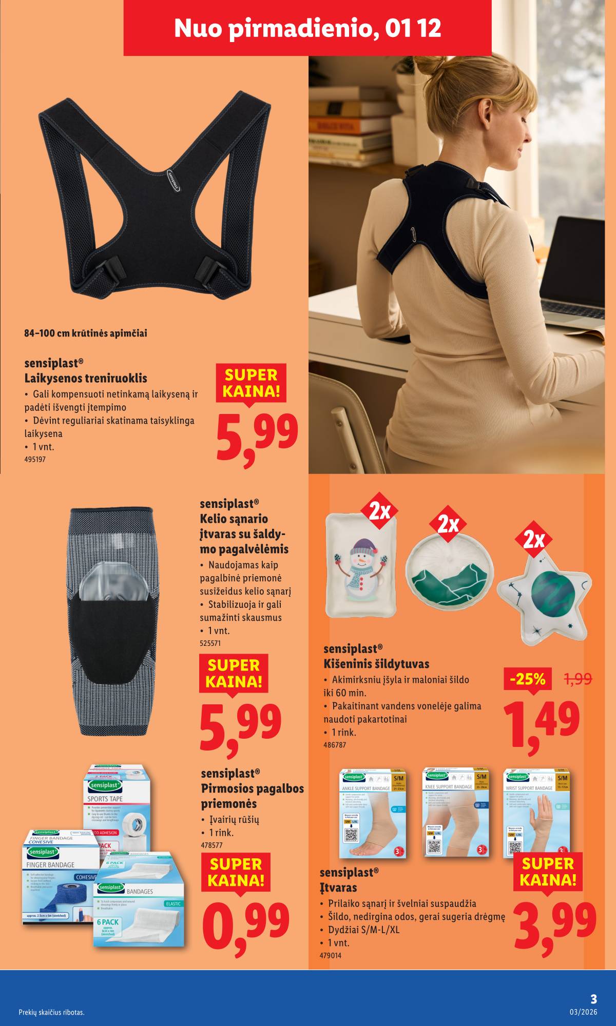 Lidl - LIDL Ne maisto prekių akcijų leidinys 3 puslapis