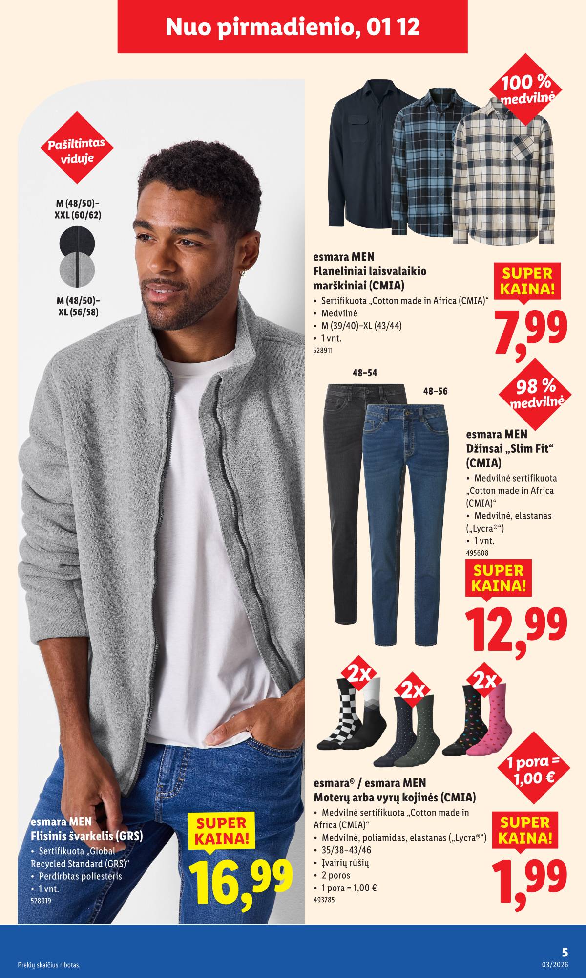 Lidl - LIDL Ne maisto prekių akcijų leidinys 5 puslapis