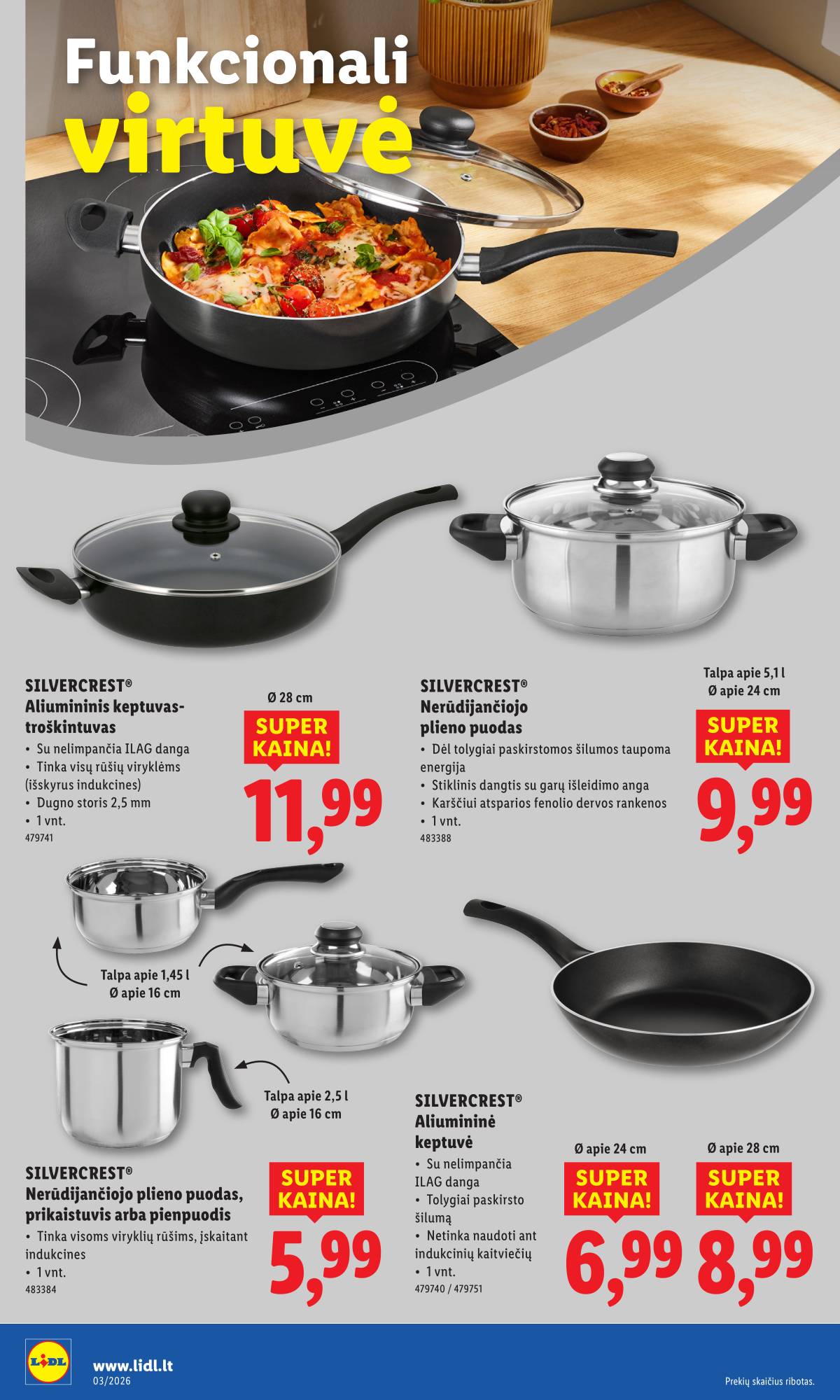 Lidl - LIDL Ne maisto prekių akcijų leidinys 8 puslapis