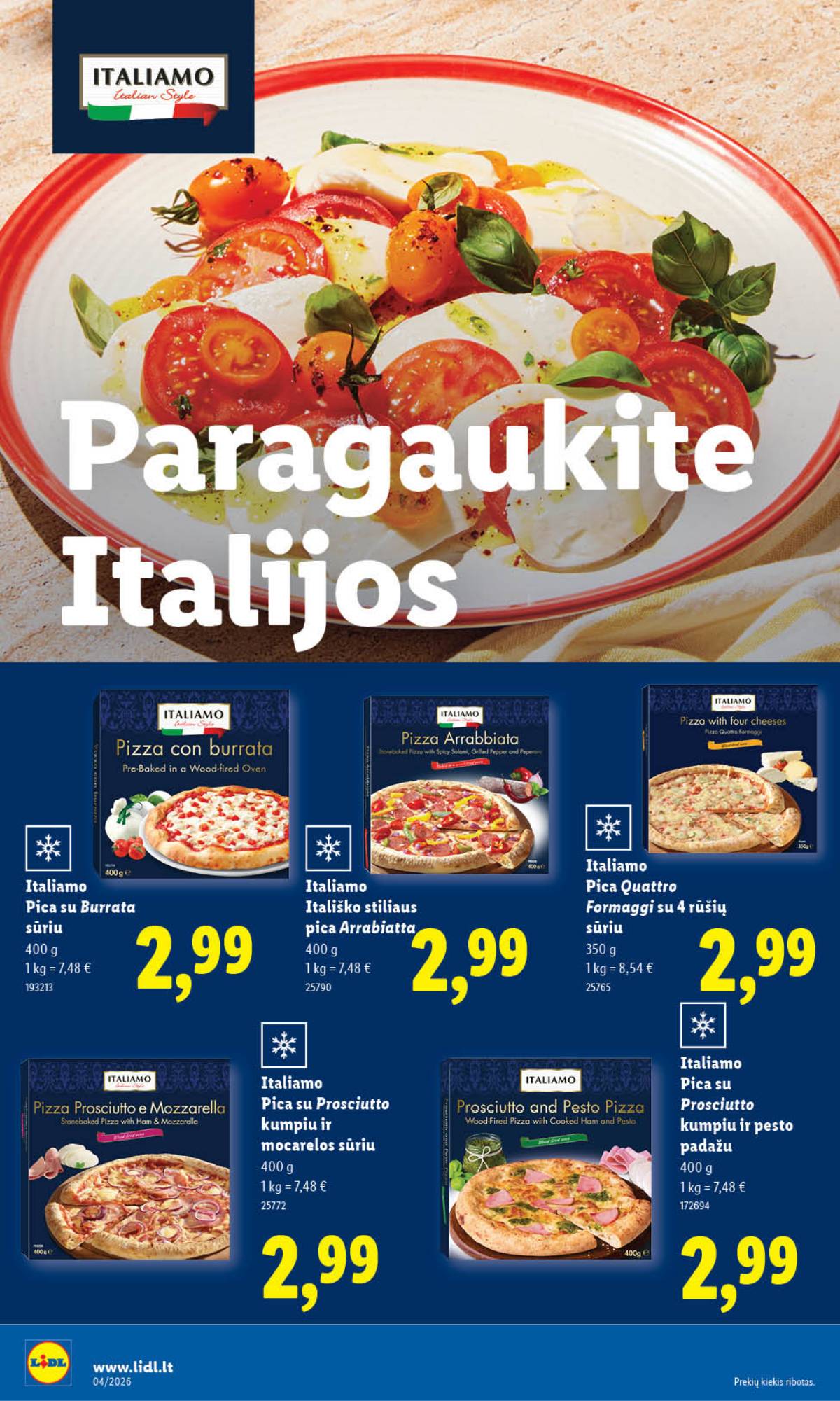 Lidl - LIDL SAVAITĖS Maisto prekių akcijų leidinys 12 puslapis