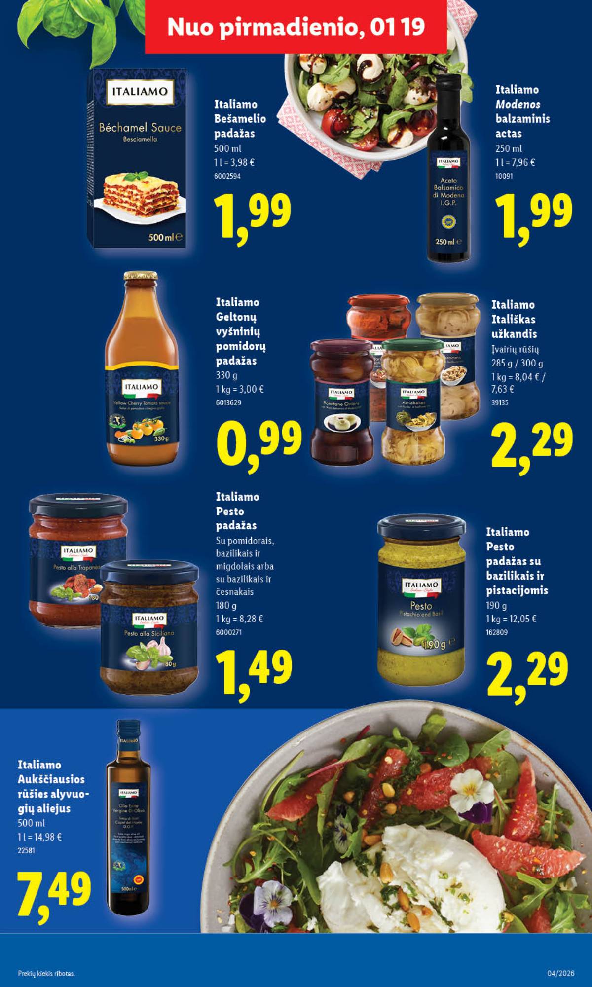 Lidl - LIDL SAVAITĖS Maisto prekių akcijų leidinys 17 puslapis