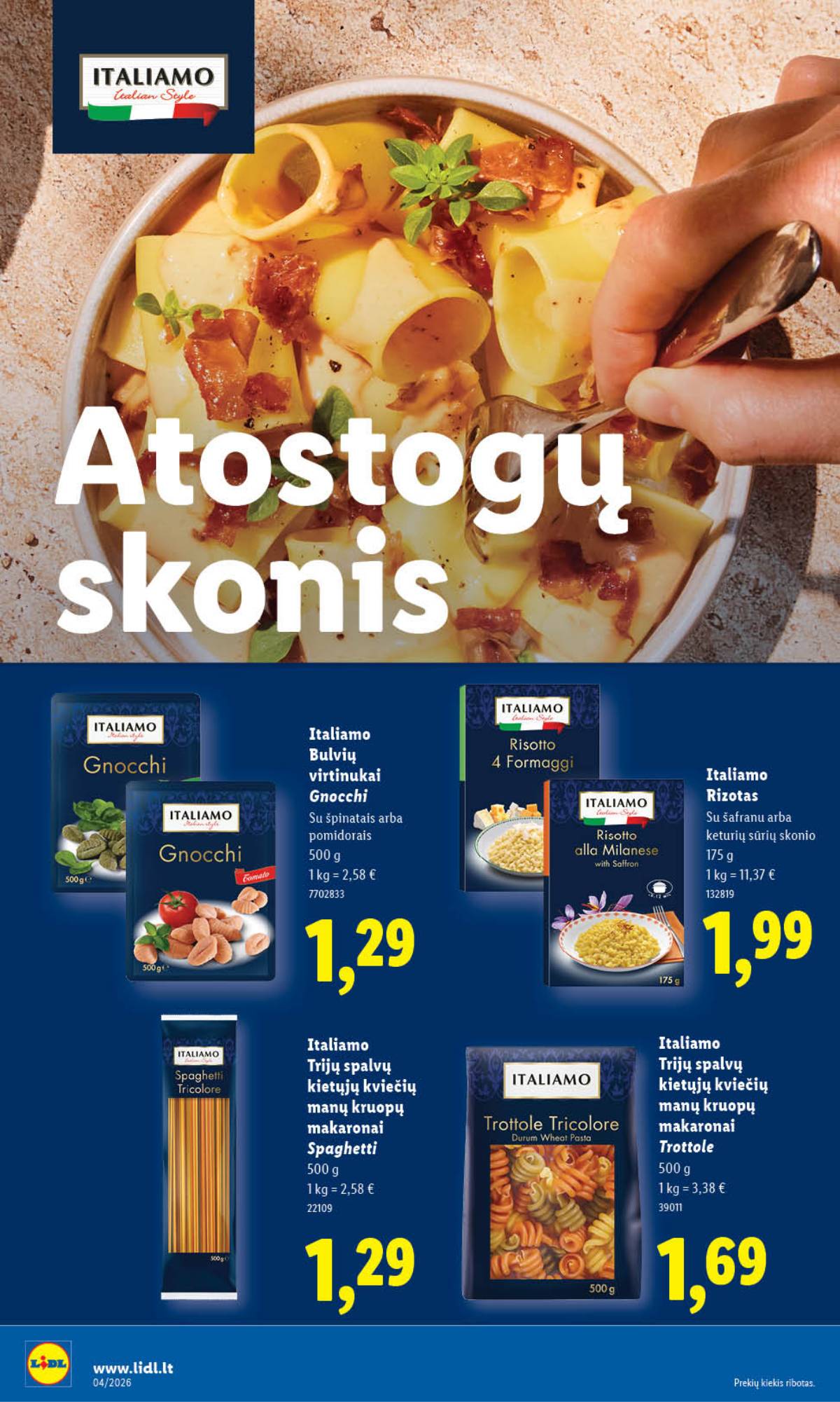 Lidl - LIDL SAVAITĖS Maisto prekių akcijų leidinys 18 puslapis