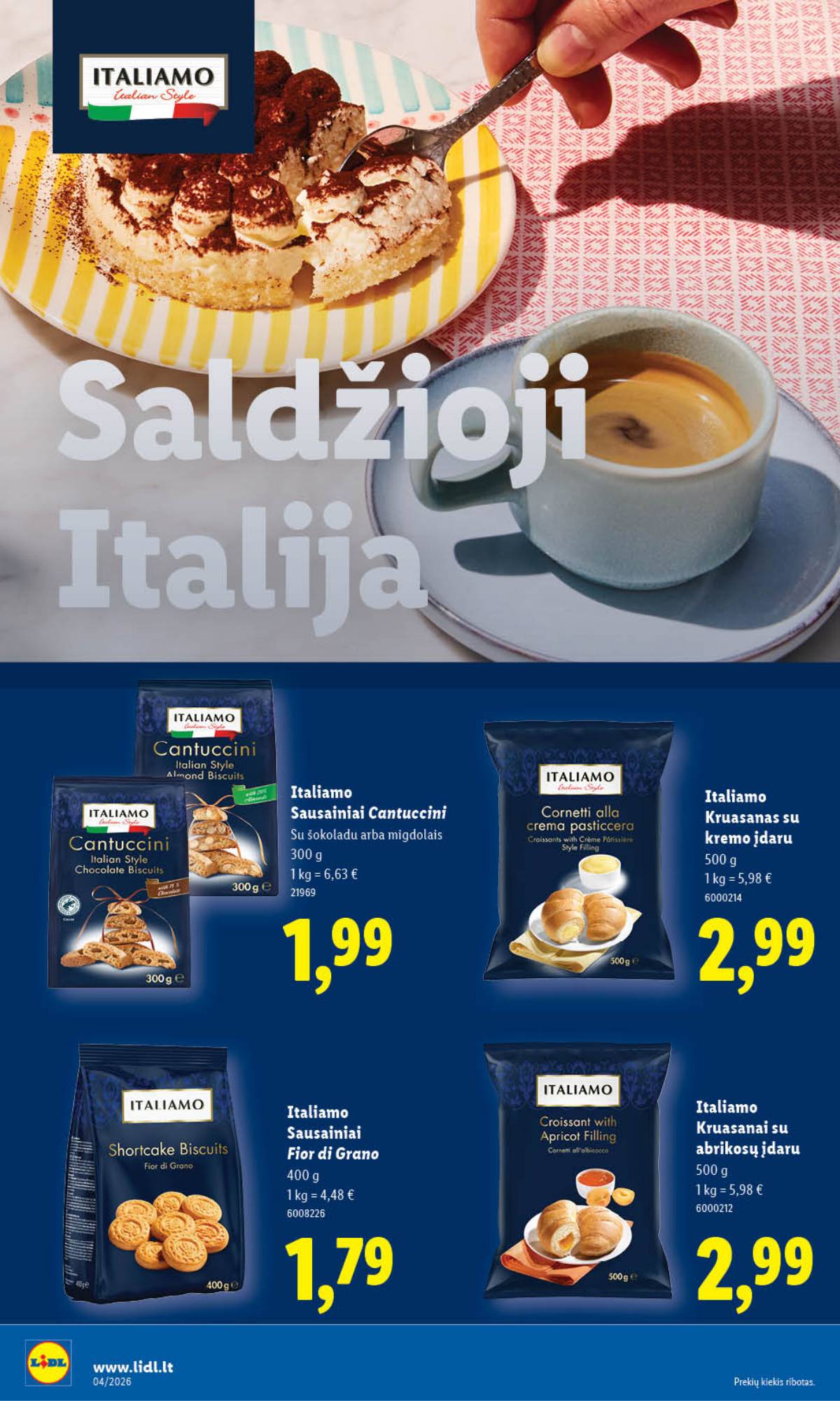Lidl - LIDL SAVAITĖS Maisto prekių akcijų leidinys 22 puslapis