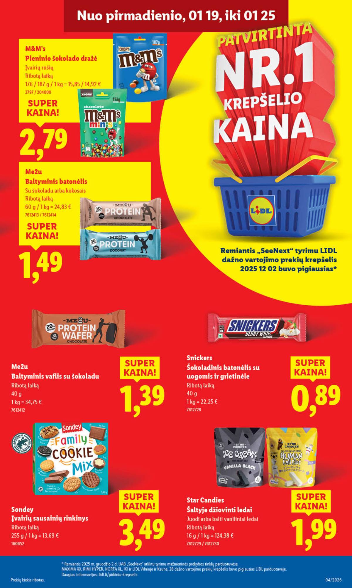 Lidl - LIDL SAVAITĖS Maisto prekių akcijų leidinys 25 puslapis