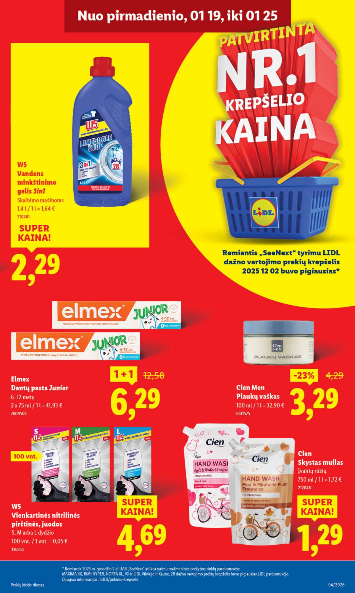 Lidl - LIDL SAVAITĖS Maisto prekių akcijų leidinys 29 puslapis