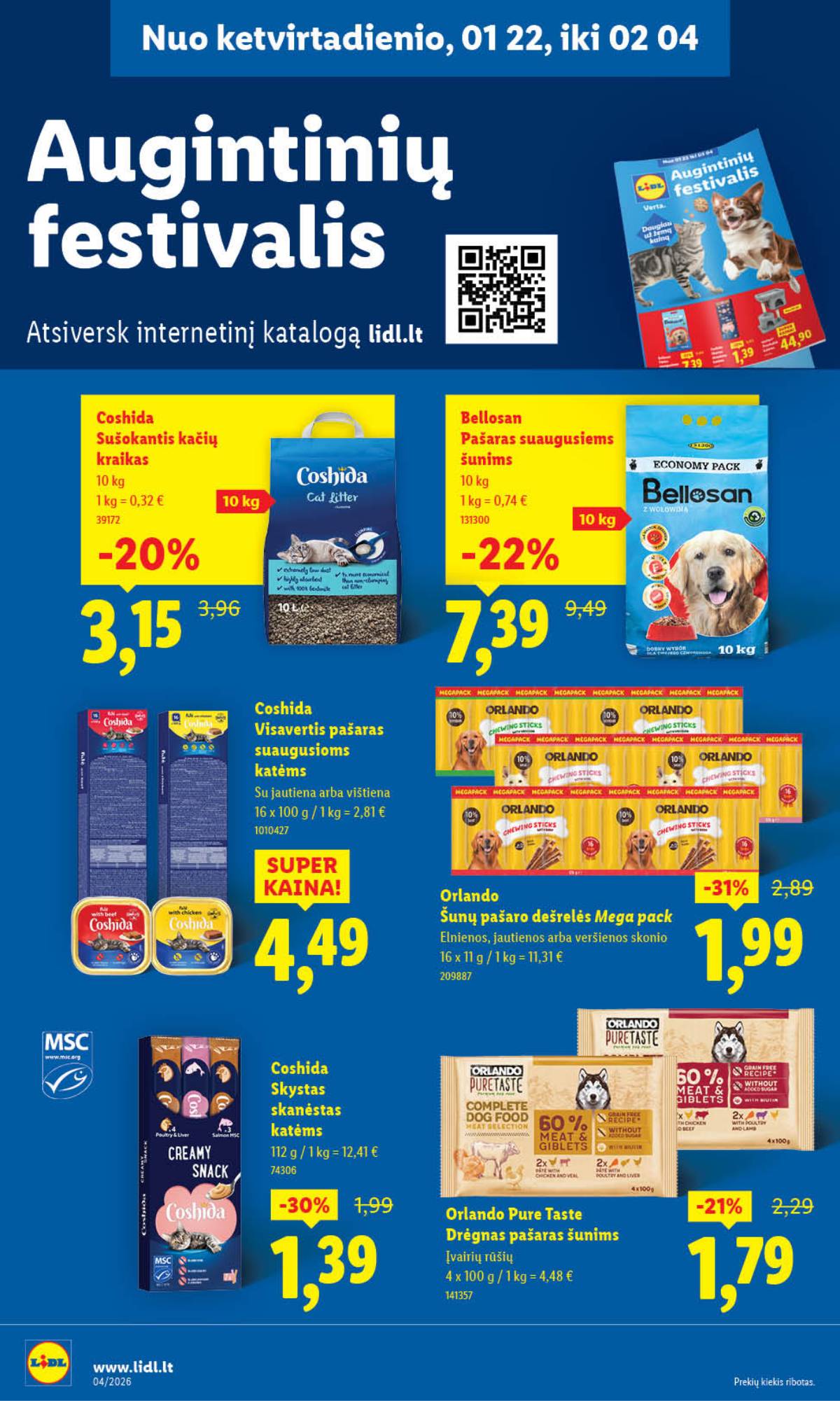 Lidl - LIDL SAVAITĖS Maisto prekių akcijų leidinys 32 puslapis