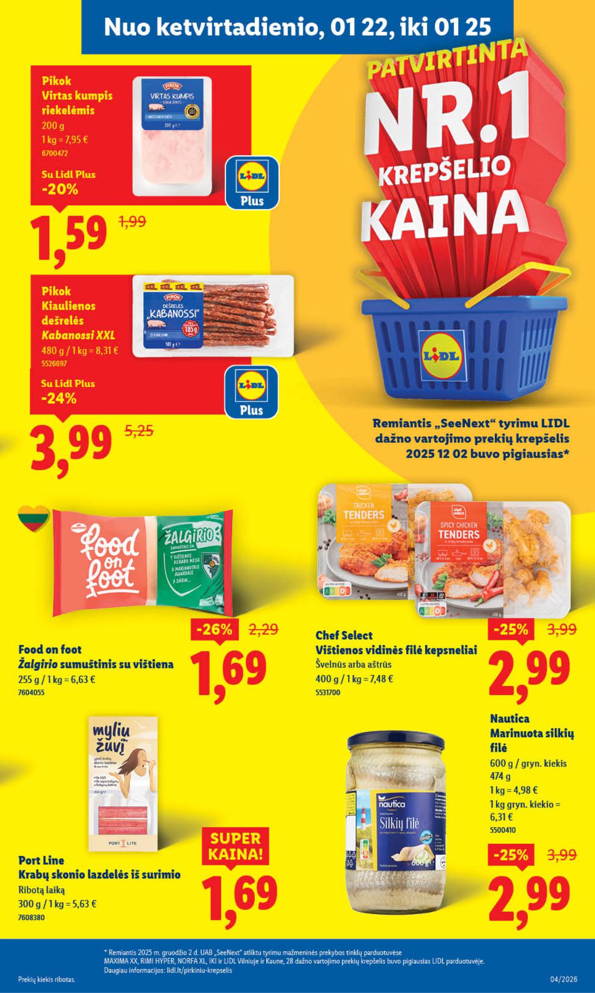 Lidl - LIDL SAVAITĖS Maisto prekių akcijų leidinys 37 puslapis