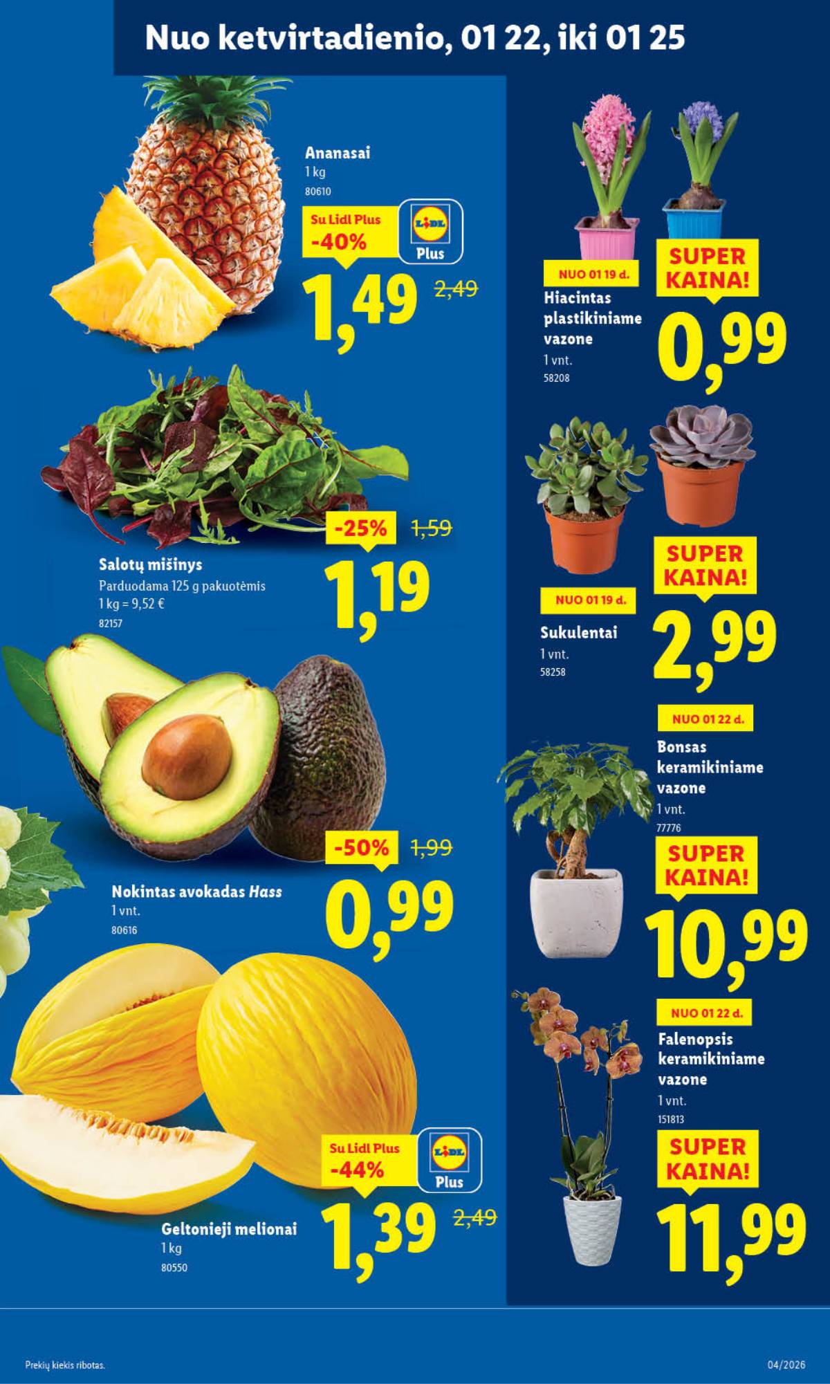 Lidl - LIDL SAVAITĖS Maisto prekių akcijų leidinys 41 puslapis