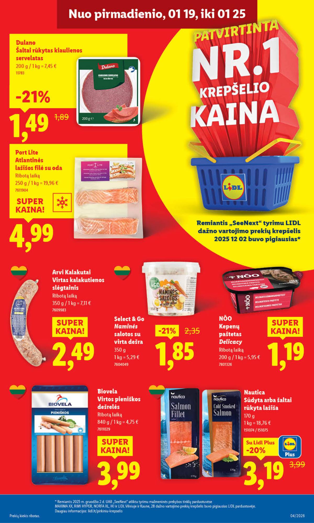 Lidl - LIDL SAVAITĖS Maisto prekių akcijų leidinys 9 puslapis