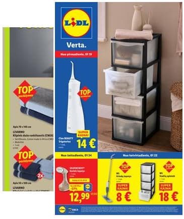 Lidl - LIDL Ne maisto prekių akcijų leidinys 2026-01-19 – 2026-01-25