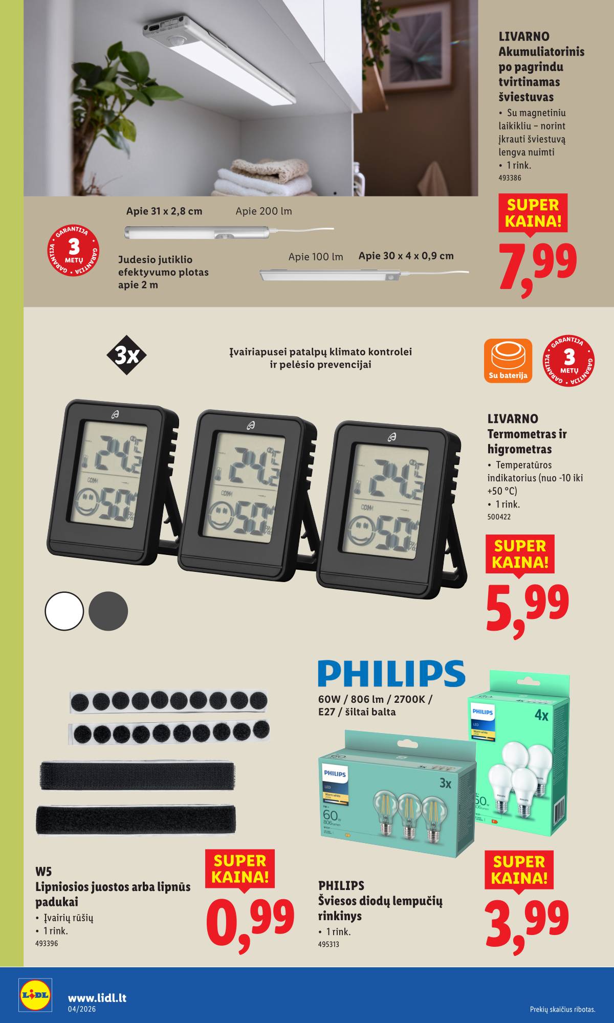 Lidl - LIDL Ne maisto prekių akcijų leidinys 16 puslapis