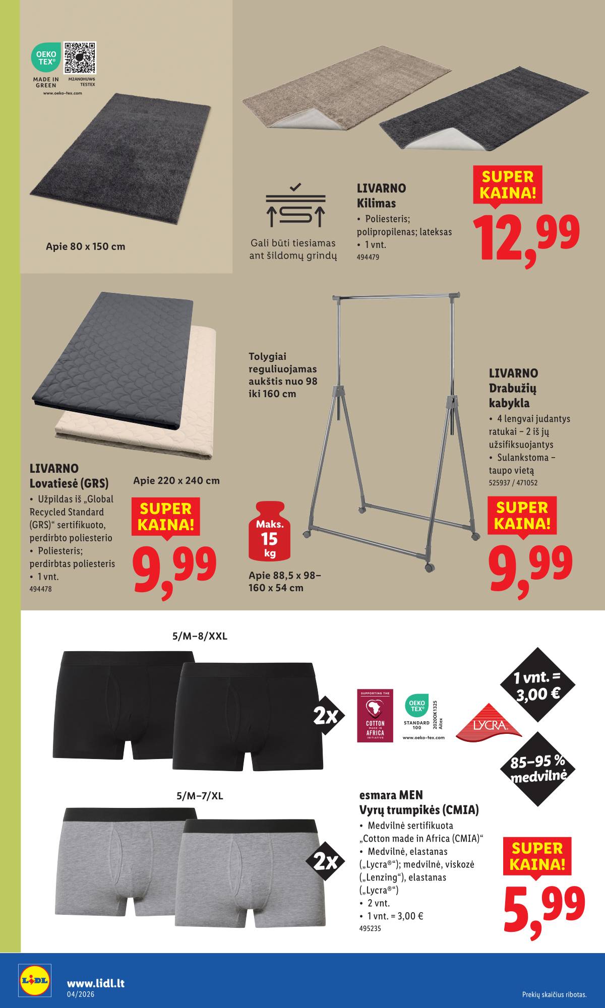 Lidl - LIDL Ne maisto prekių akcijų leidinys 18 puslapis