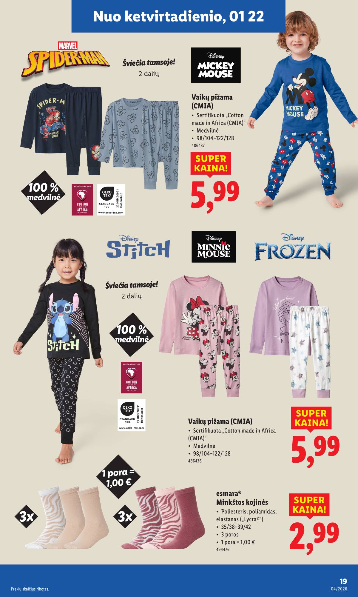 Lidl - LIDL Ne maisto prekių akcijų leidinys 19 puslapis