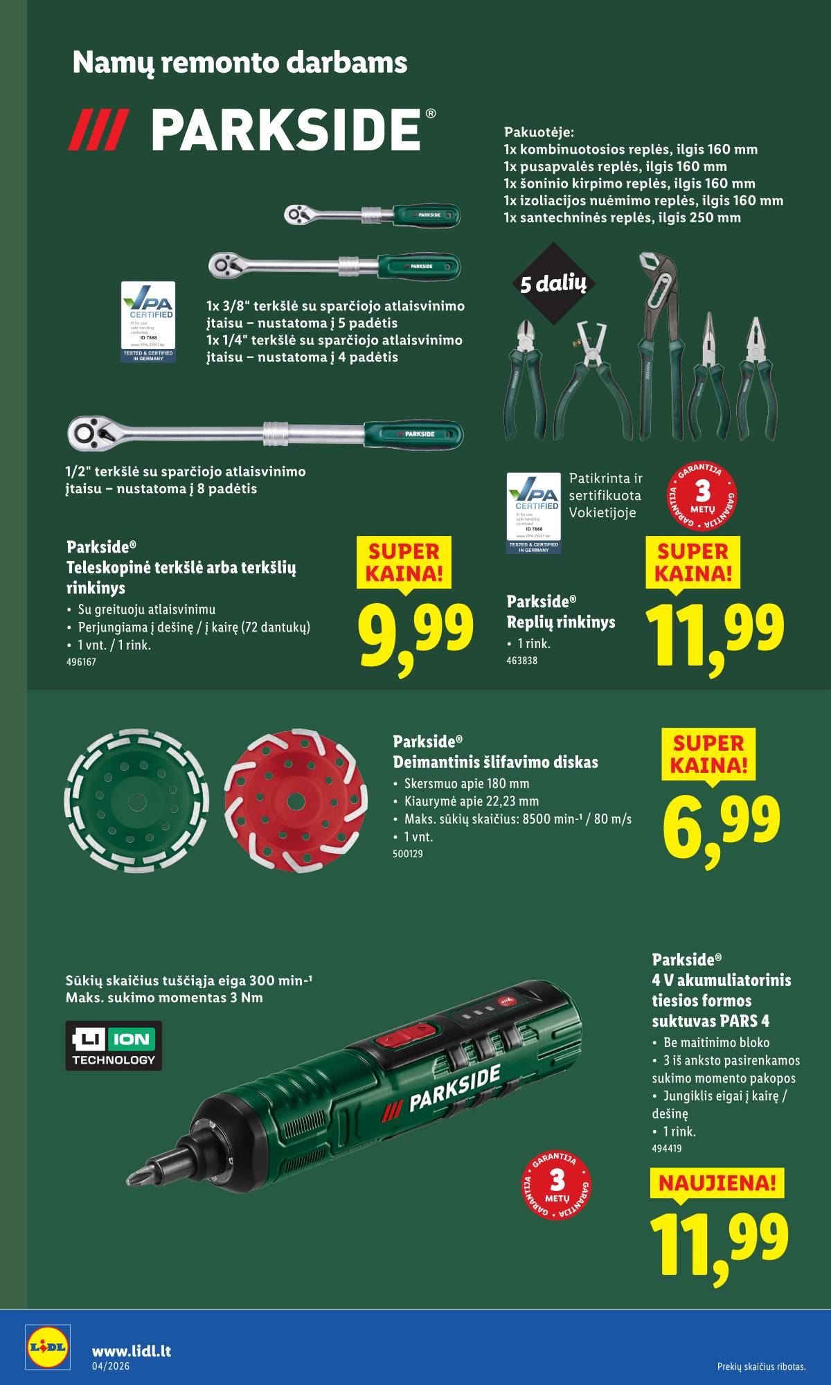 Lidl - LIDL Ne maisto prekių akcijų leidinys 24 puslapis