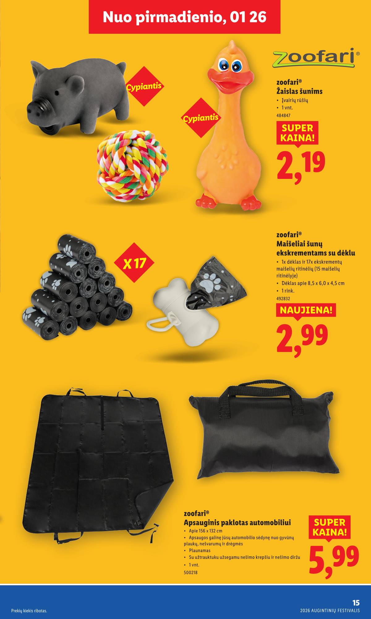 Lidl - Gyvūnų katalogas 15 puslapis