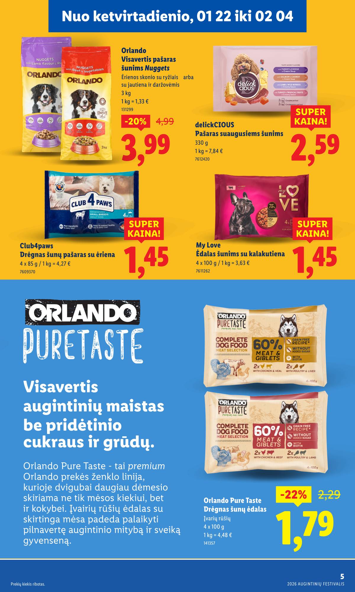 Lidl - Gyvūnų katalogas 5 puslapis
