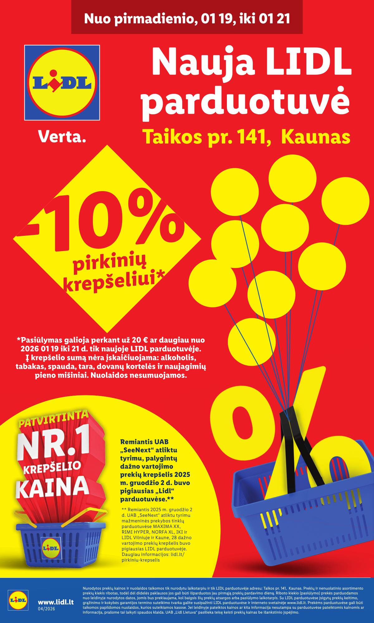 Lidl - Nauja LIDL parduotuvė Kaune 1 puslapis