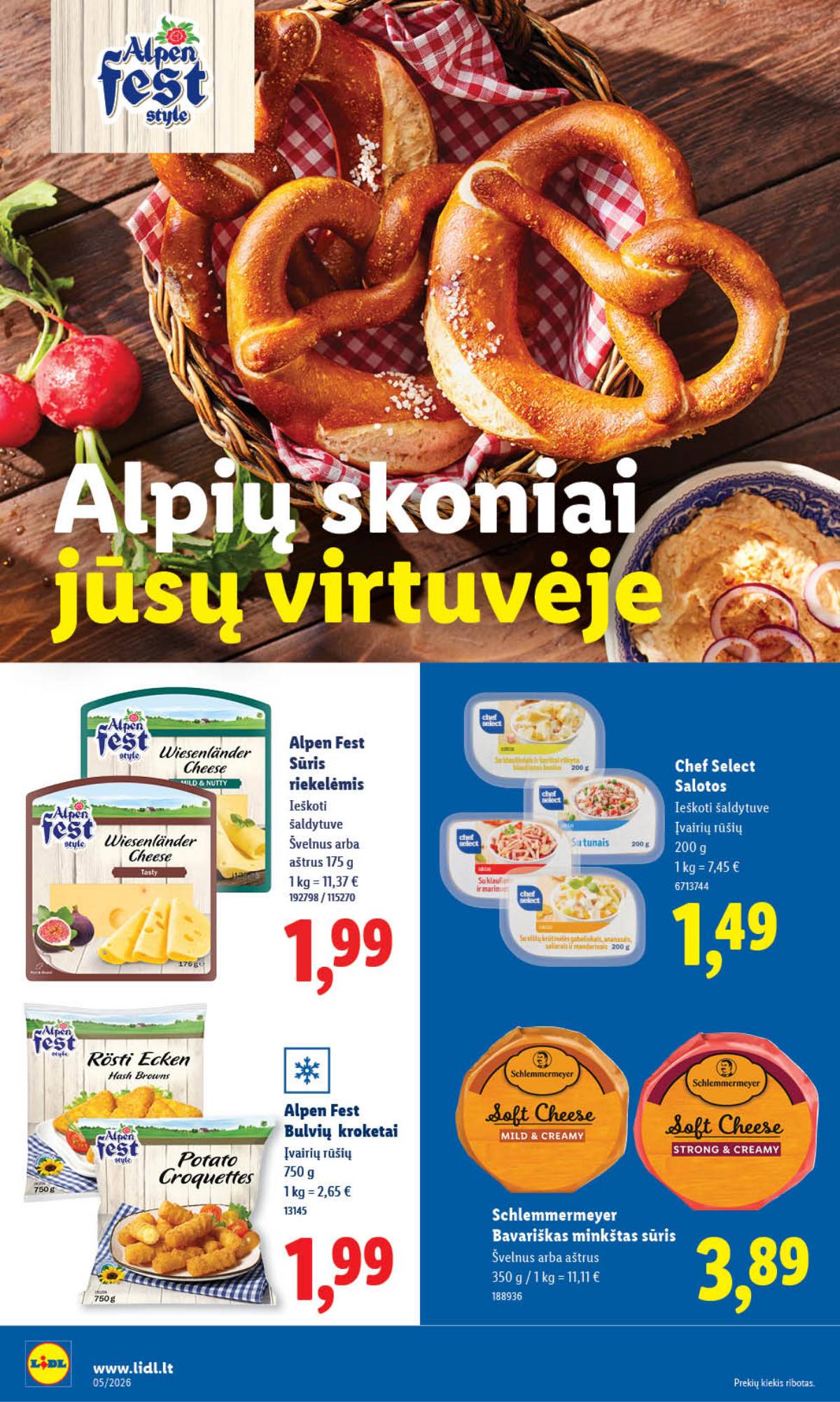 Lidl - LIDL SAVAITĖS Maisto prekių akcijų leidinys 14 puslapis