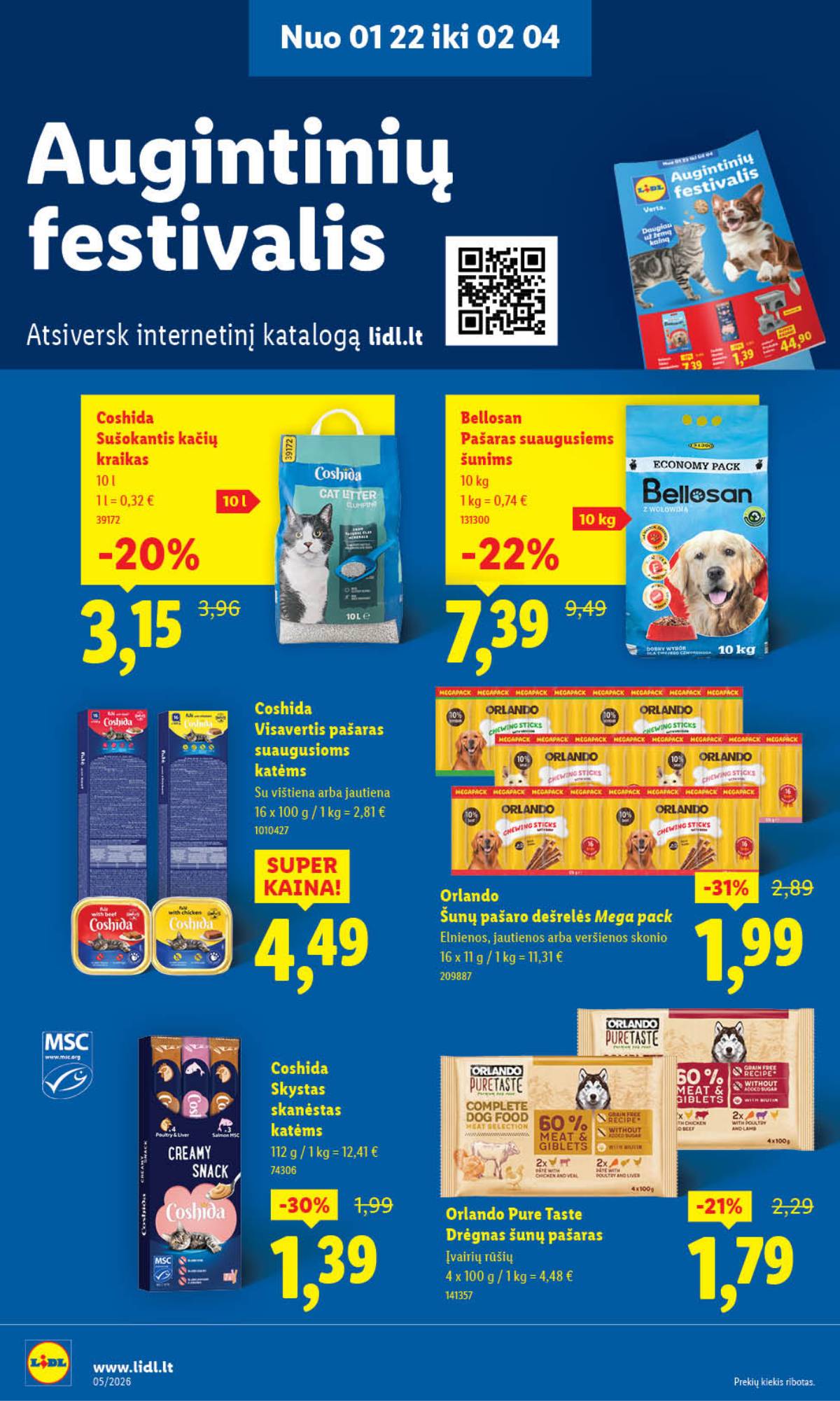 Lidl - LIDL SAVAITĖS Maisto prekių akcijų leidinys 18 puslapis