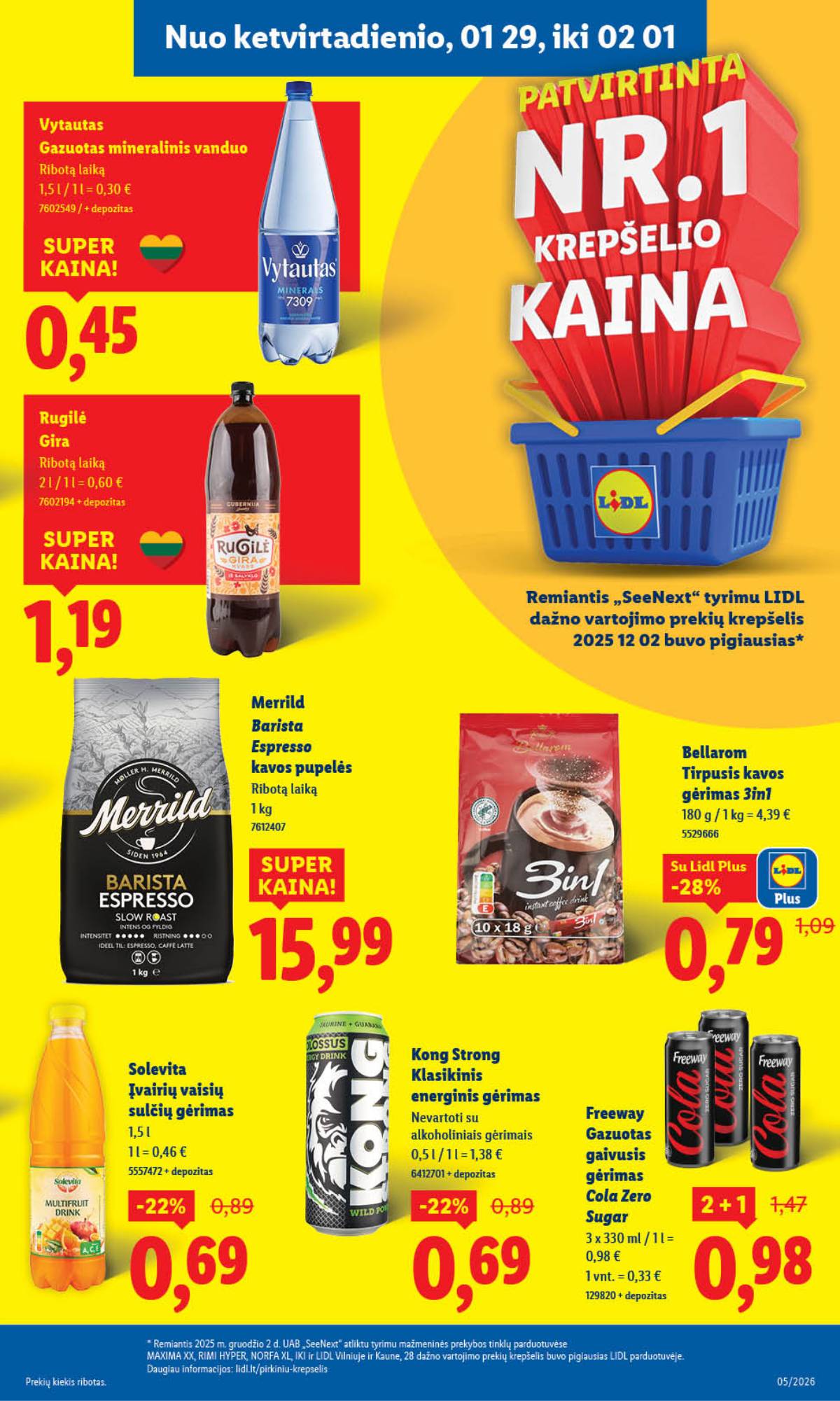 Lidl - LIDL SAVAITĖS Maisto prekių akcijų leidinys 23 puslapis