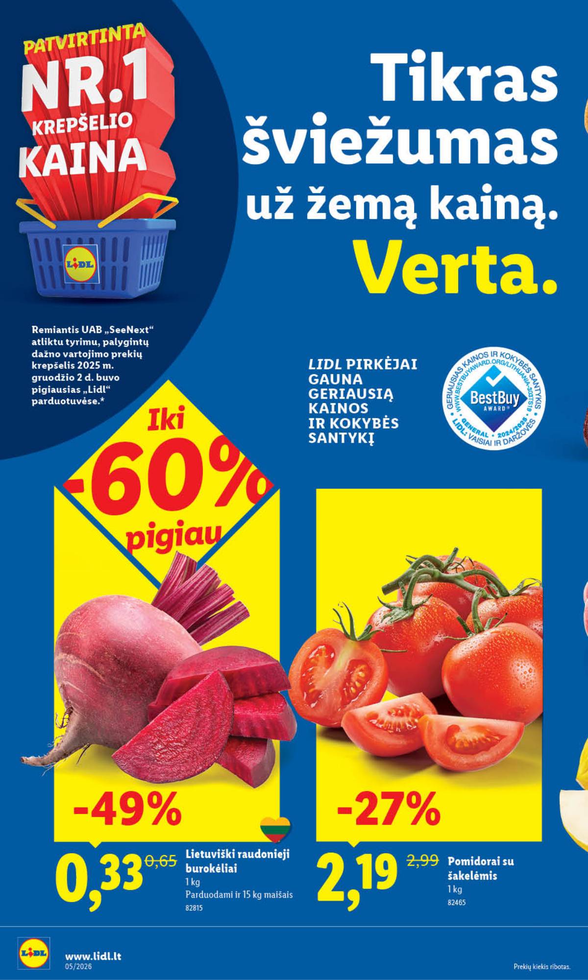Lidl - LIDL SAVAITĖS Maisto prekių akcijų leidinys 26 puslapis