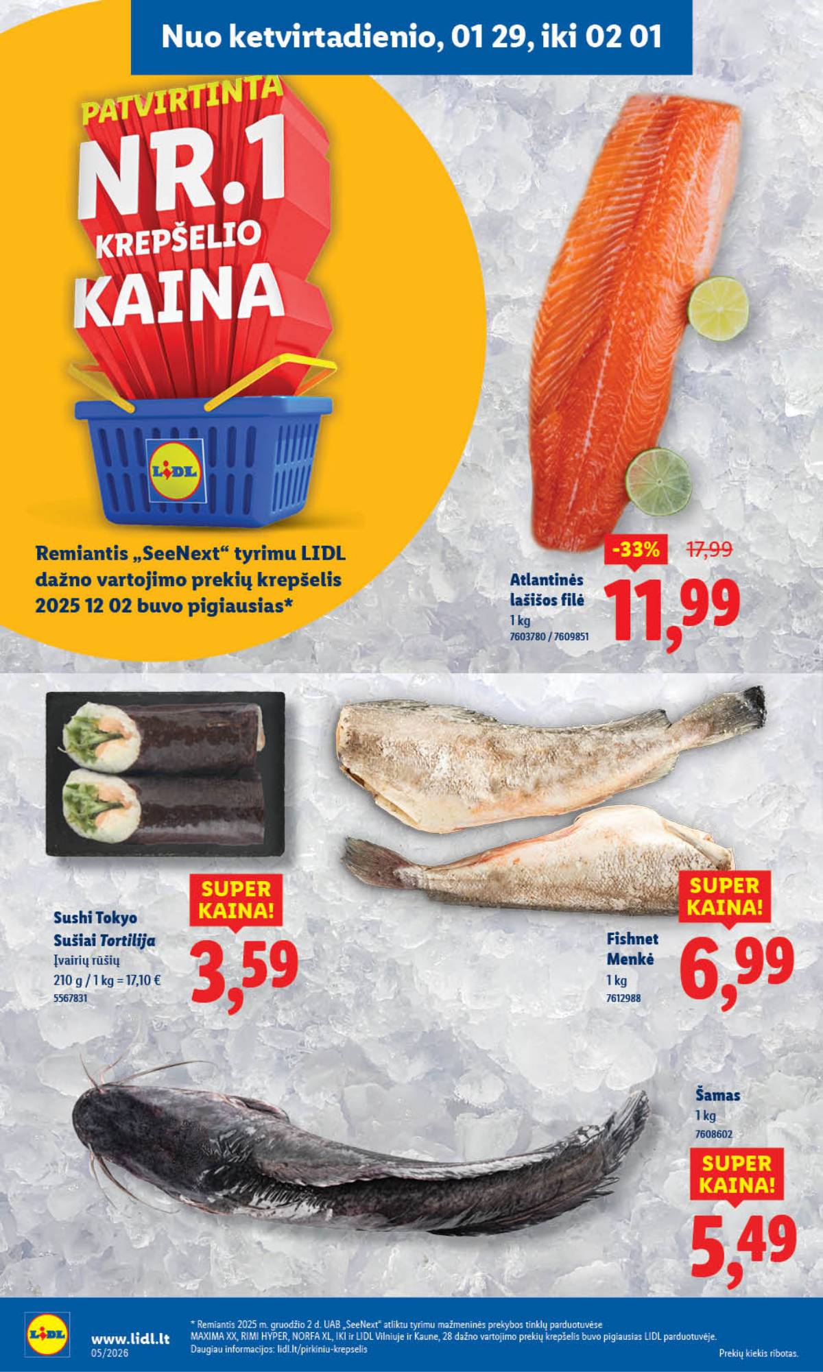 Lidl - LIDL SAVAITĖS Maisto prekių akcijų leidinys 28 puslapis