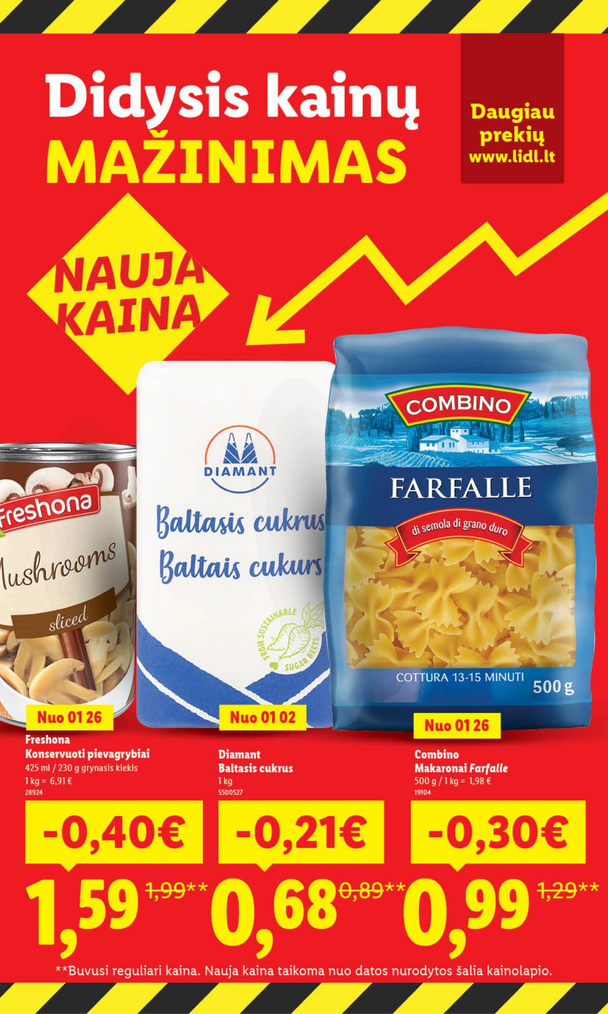 Lidl - LIDL SAVAITĖS Maisto prekių akcijų leidinys 3 puslapis