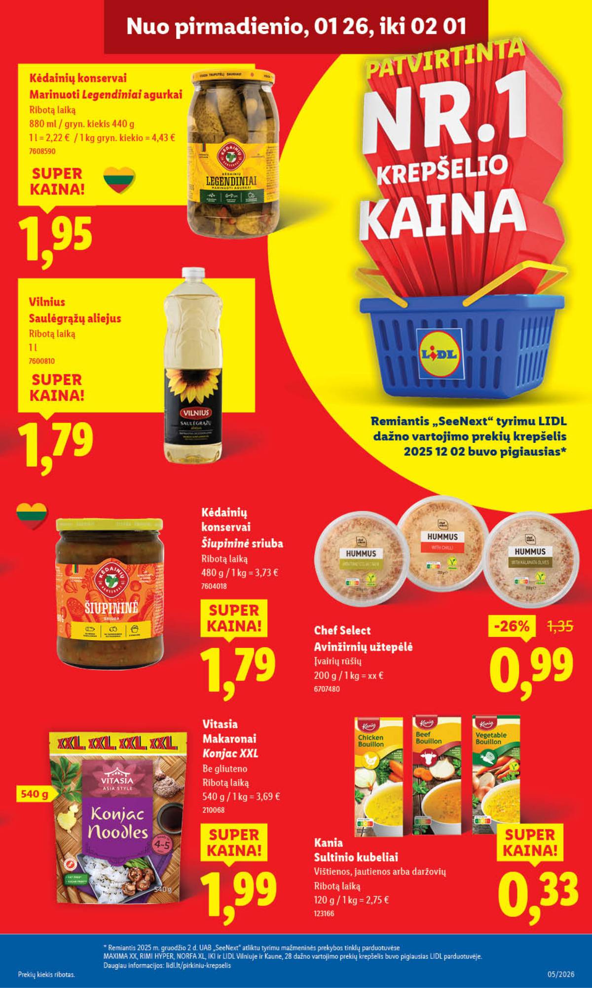 Lidl - LIDL SAVAITĖS Maisto prekių akcijų leidinys 9 puslapis