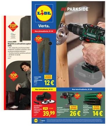 Lidl - LIDL Ne maisto prekių akcijų leidinys 2026-01-26 – 2026-02-01