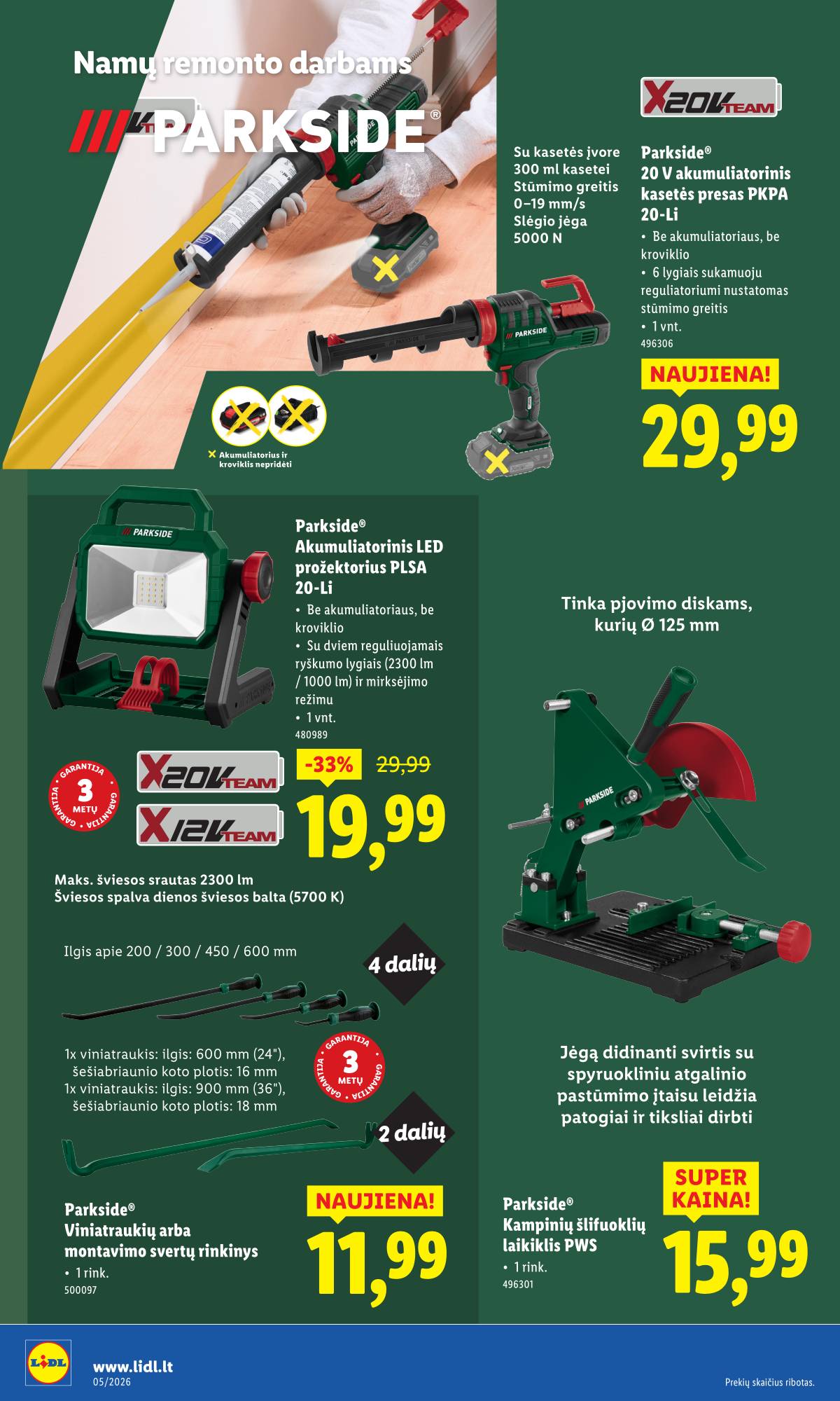 Lidl - LIDL Ne maisto prekių akcijų leidinys 12 puslapis