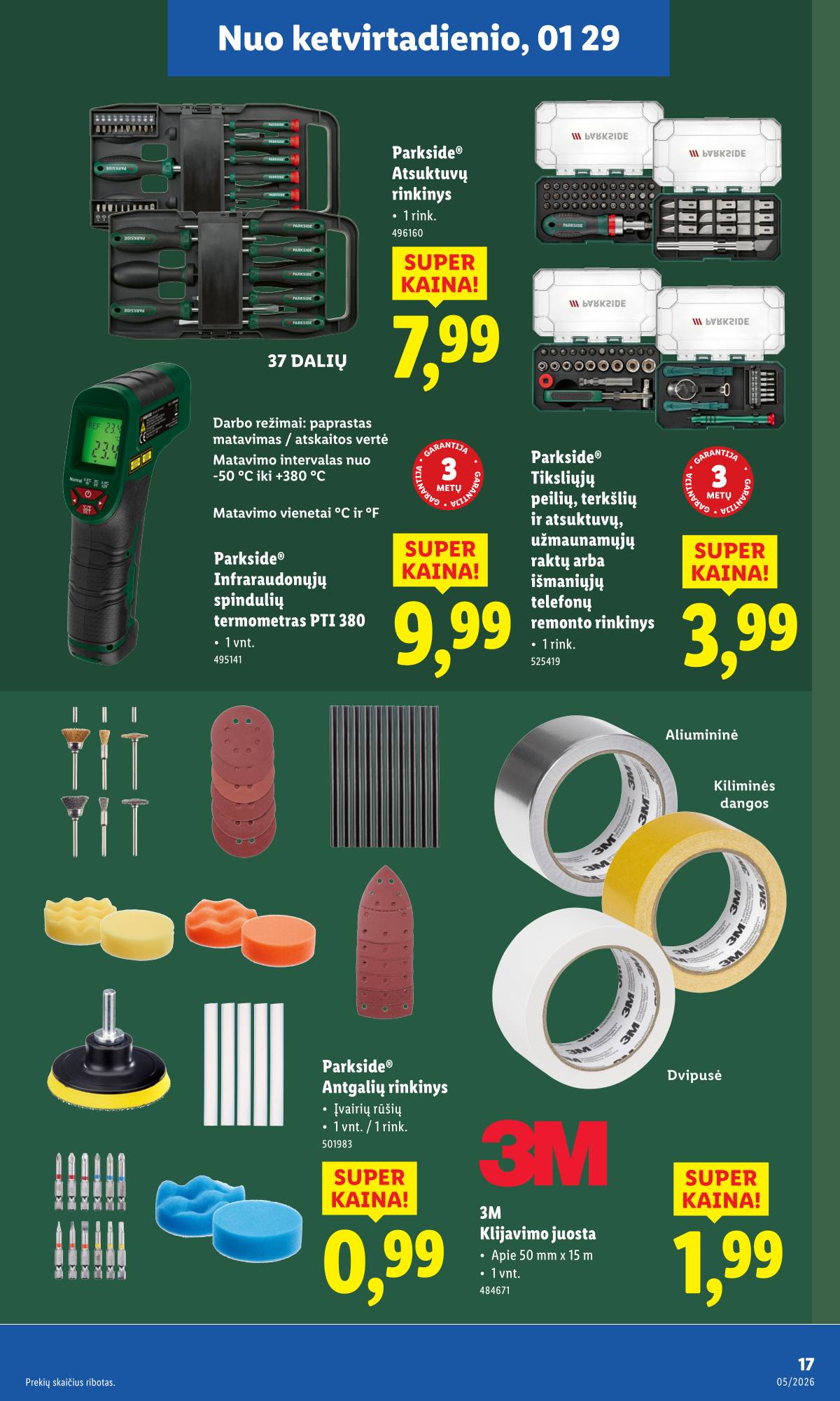 Lidl - LIDL Ne maisto prekių akcijų leidinys 17 puslapis