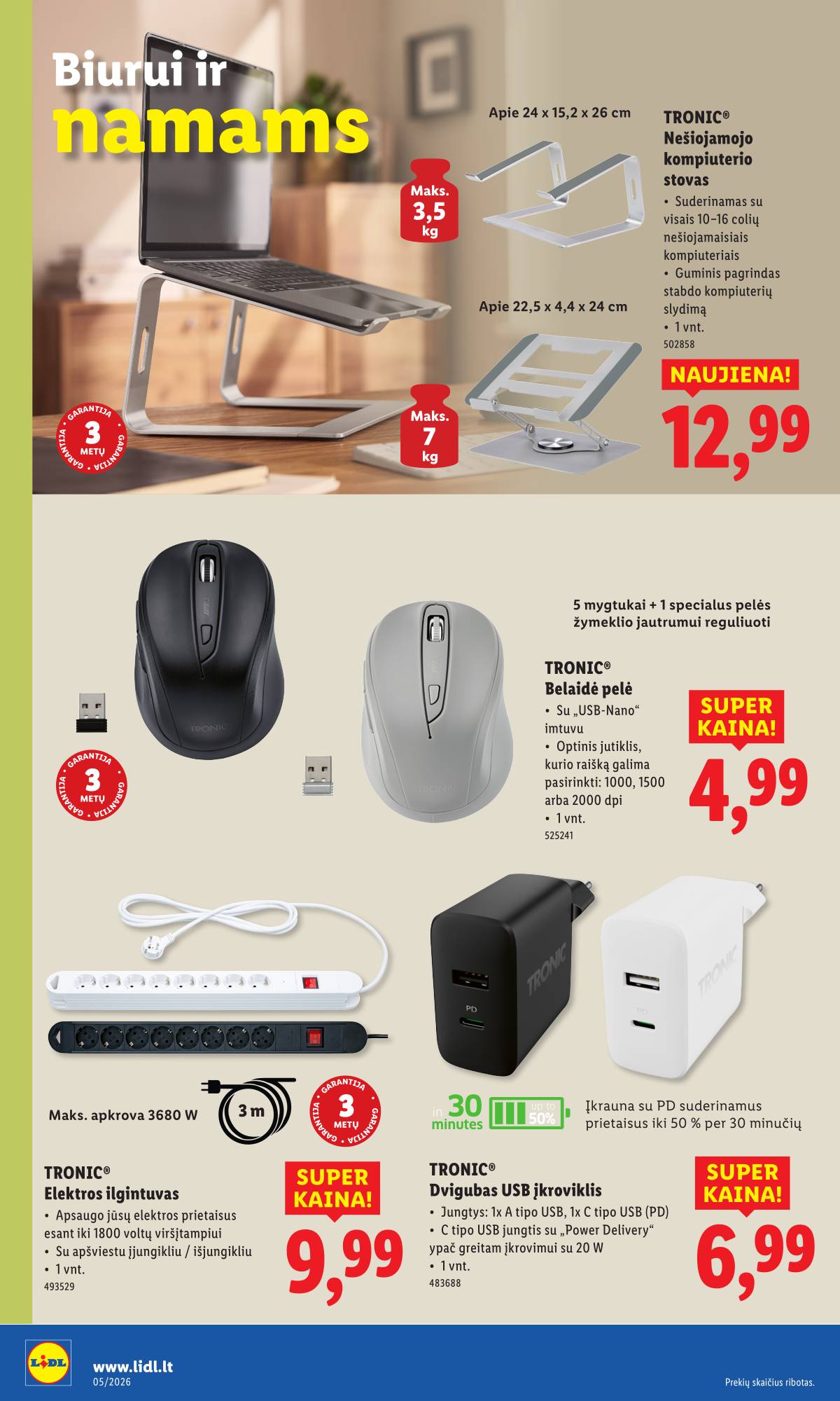 Lidl - LIDL Ne maisto prekių akcijų leidinys 18 puslapis