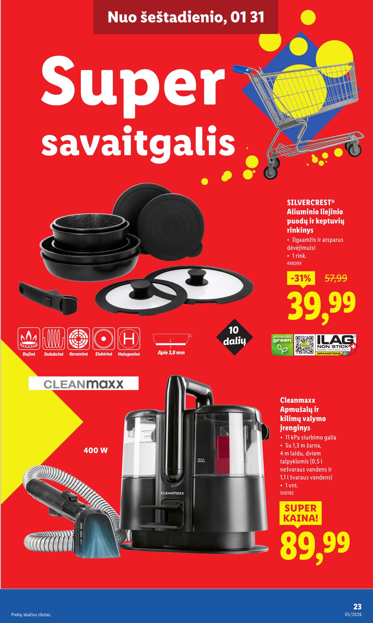 Lidl - LIDL Ne maisto prekių akcijų leidinys 23 puslapis