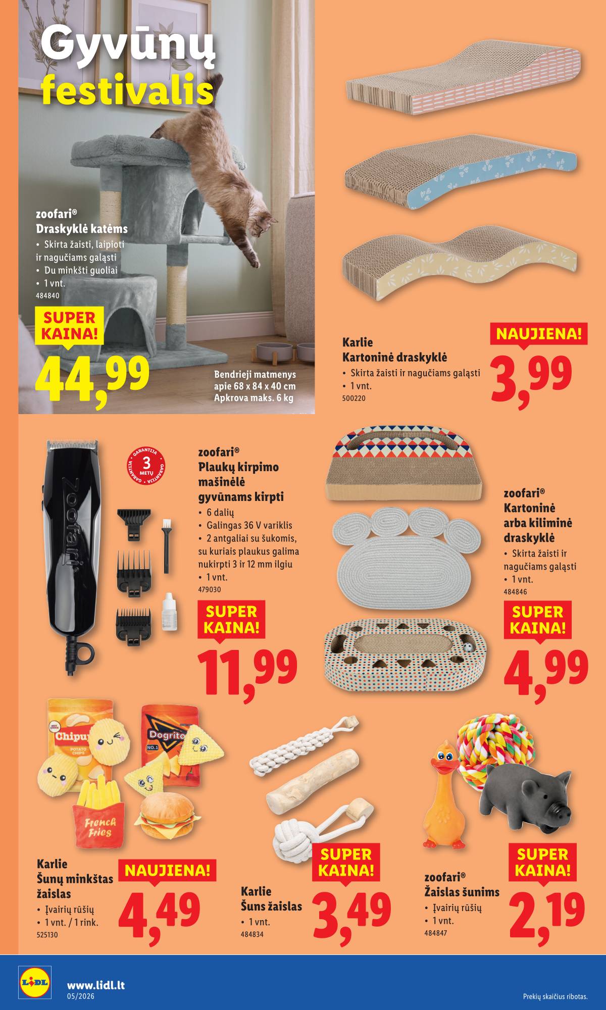 Lidl - LIDL Ne maisto prekių akcijų leidinys 8 puslapis