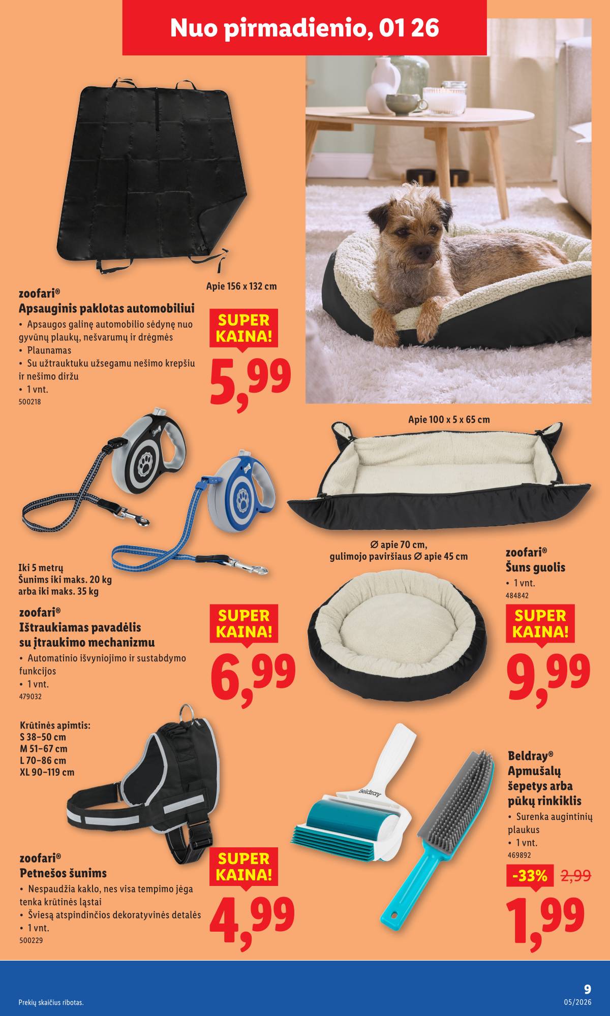 Lidl - LIDL Ne maisto prekių akcijų leidinys 9 puslapis