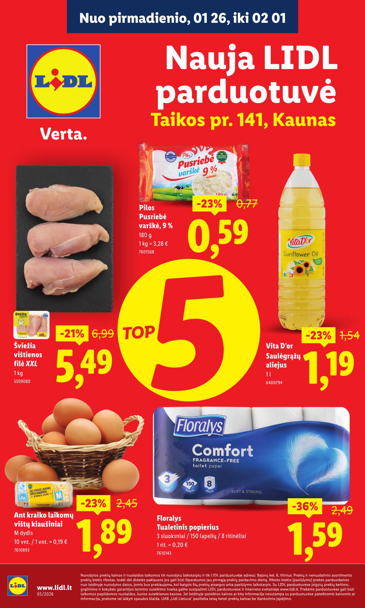 Lidl - Nauja LIDL parduotuvė Kaune 1 puslapis