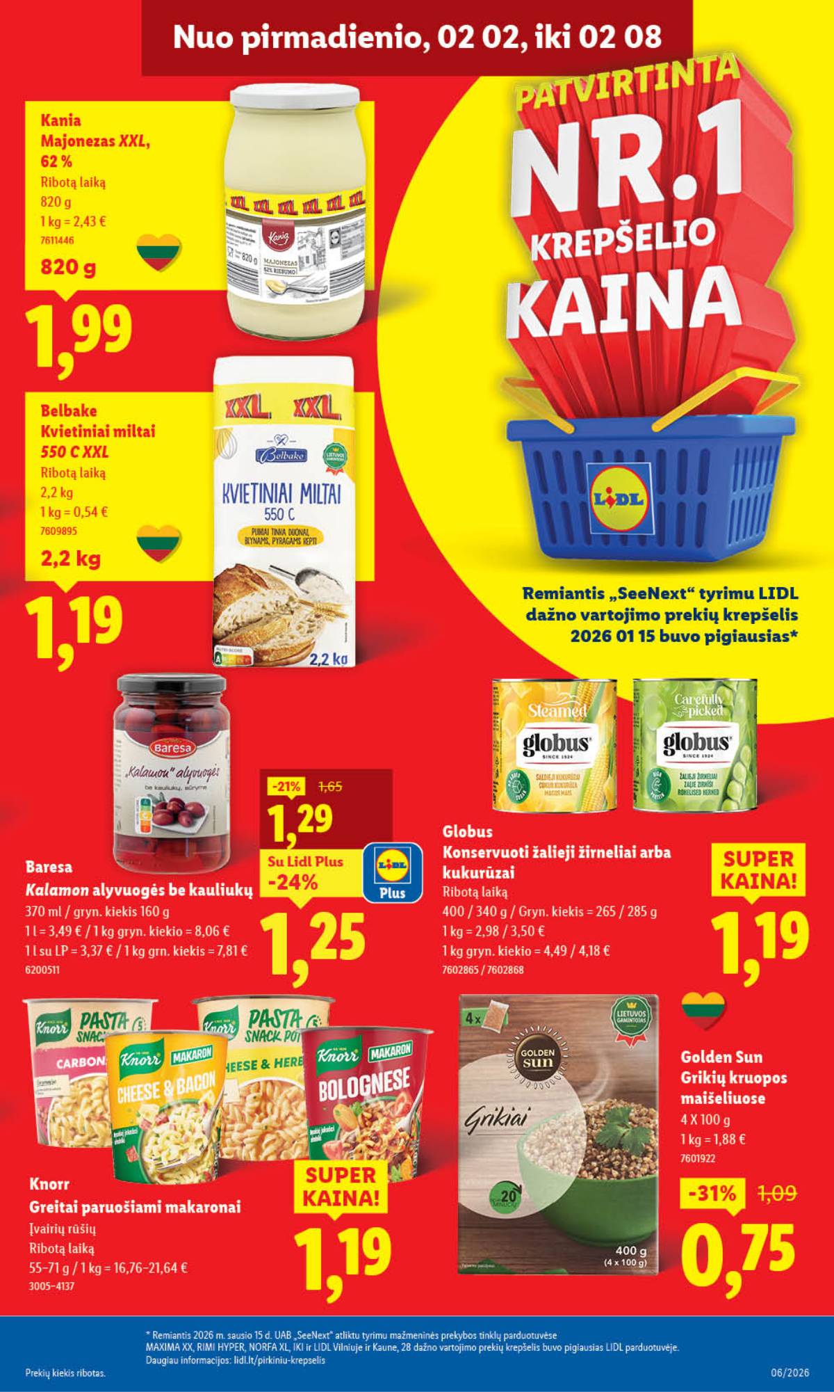 Lidl - LIDL SAVAITĖS Maisto prekių akcijų leidinys 15 puslapis