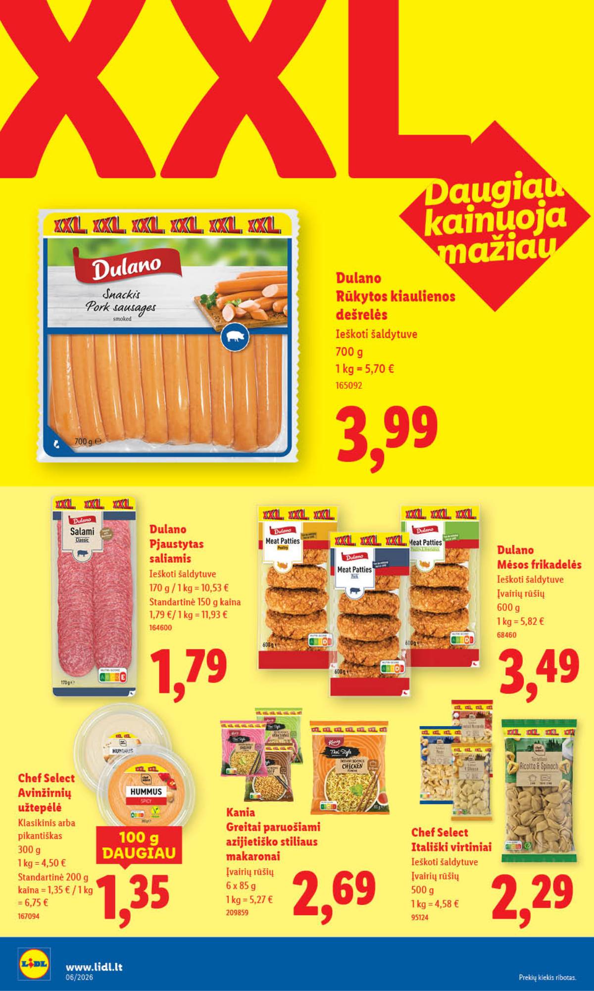 Lidl - LIDL SAVAITĖS Maisto prekių akcijų leidinys 22 puslapis