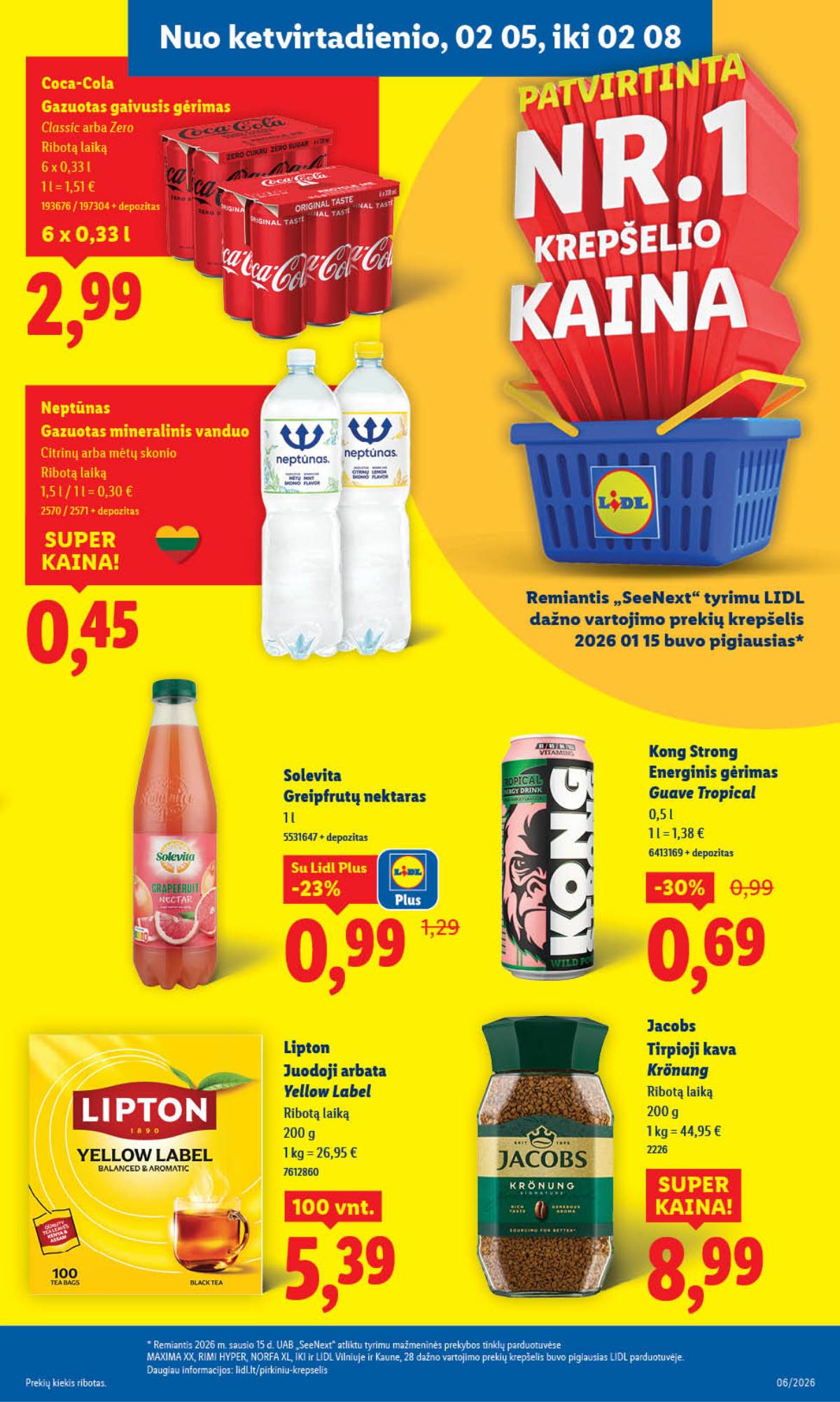 Lidl - LIDL SAVAITĖS Maisto prekių akcijų leidinys 33 puslapis
