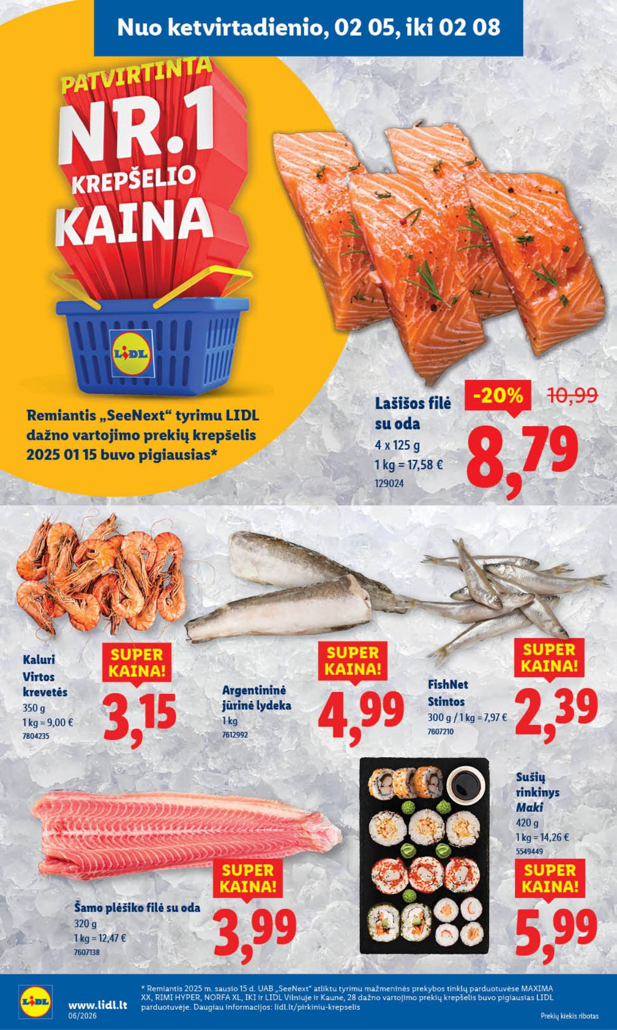 Lidl - LIDL SAVAITĖS Maisto prekių akcijų leidinys 40 puslapis