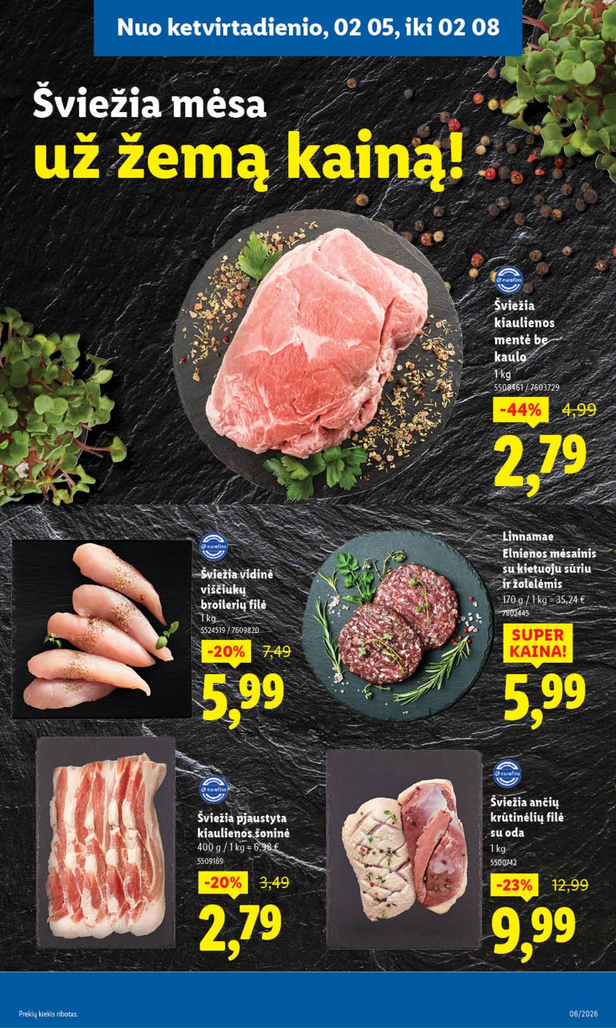 Lidl - LIDL SAVAITĖS Maisto prekių akcijų leidinys 41 puslapis